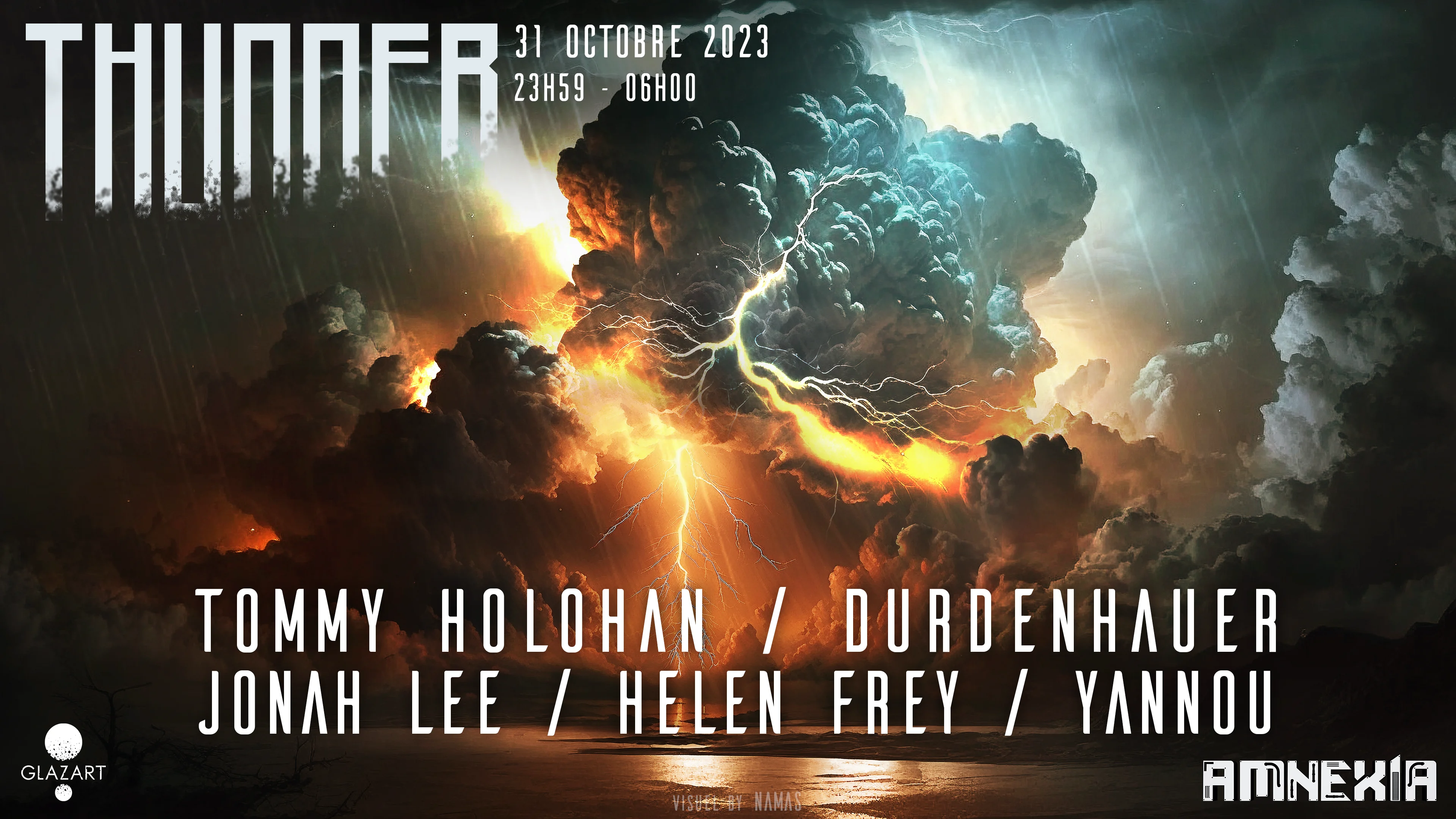 Thunder X Glazart : Halloween Party Cover