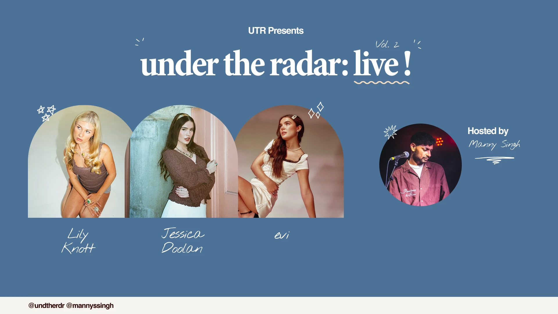 Under The Radar: Live Vol 2 Cover