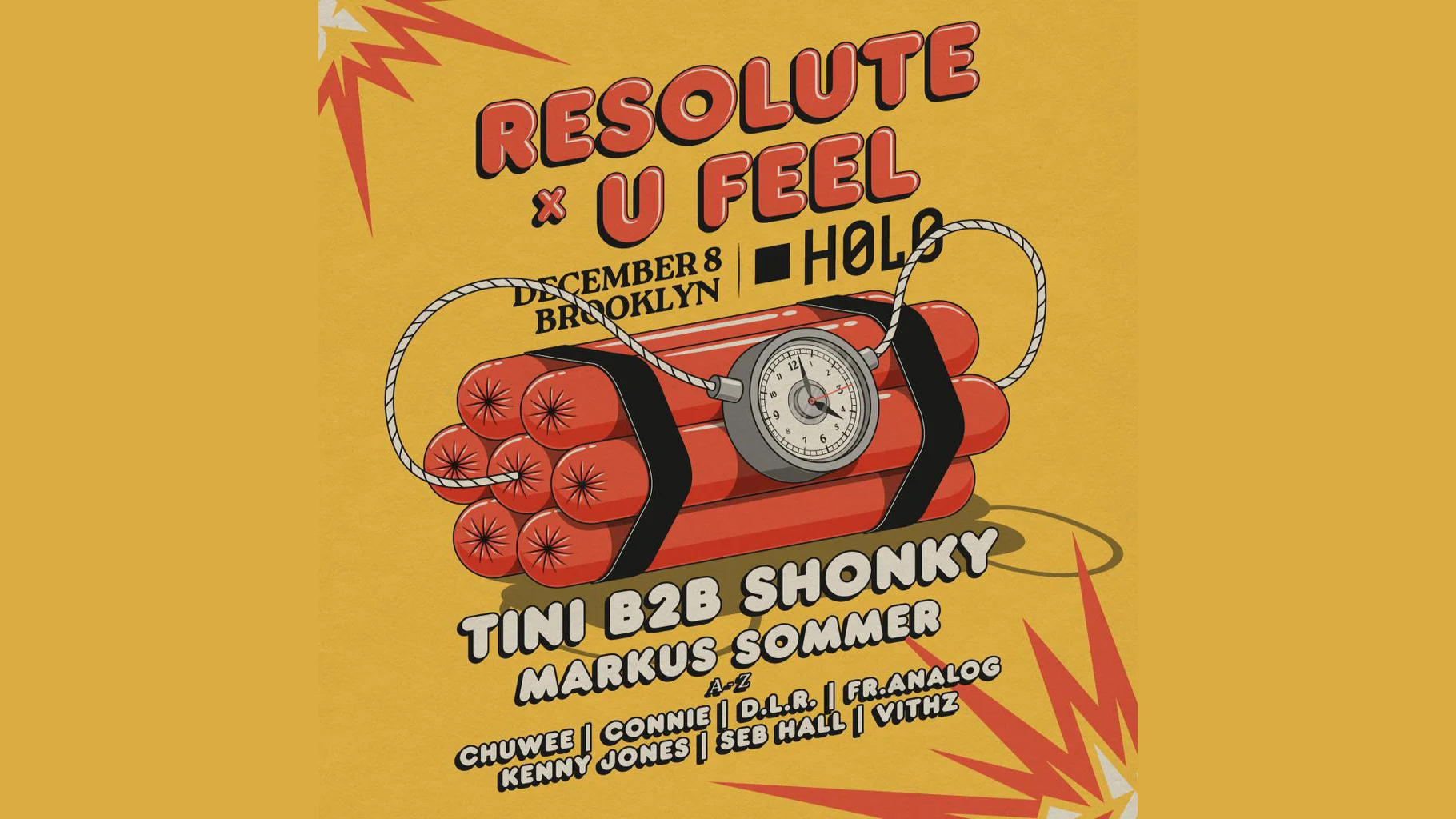 Resolute X U Feel With Tini B2b Shonky, Markus Sommer + More Cover