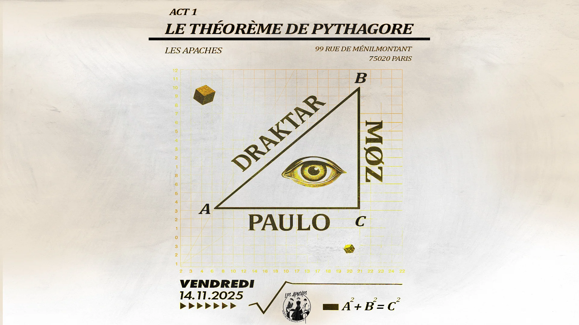Le Théorème De Pythagore : Tokens X Les Apaches Cover