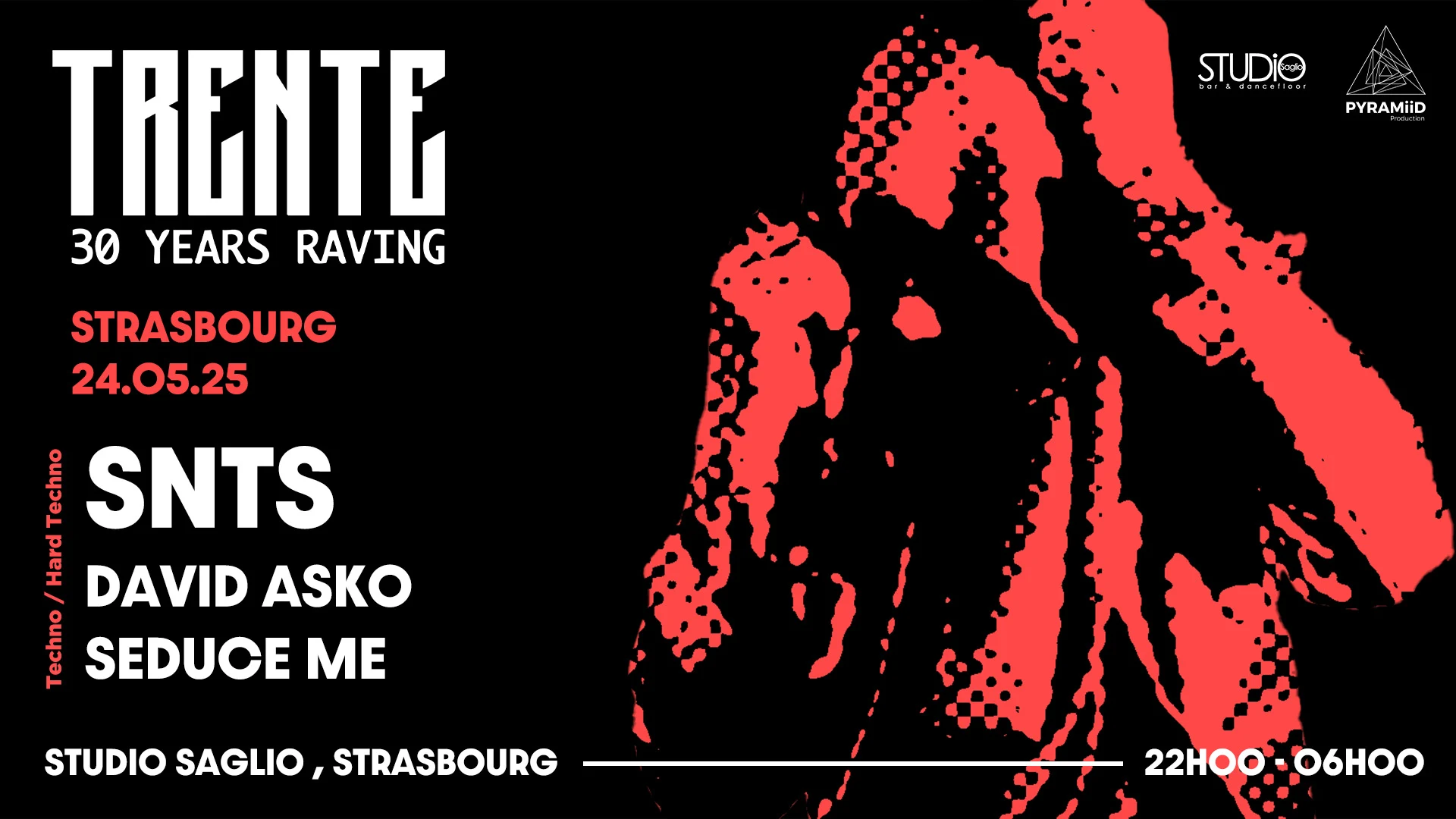Trente Tour (Strasbourg) : Snts - David Asko - Seduce Me Cover