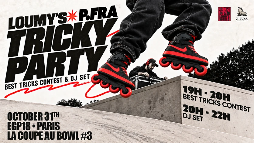 Loumy's & P.Fra Tricky Party | Best Trick Contest & Dj Set Cover