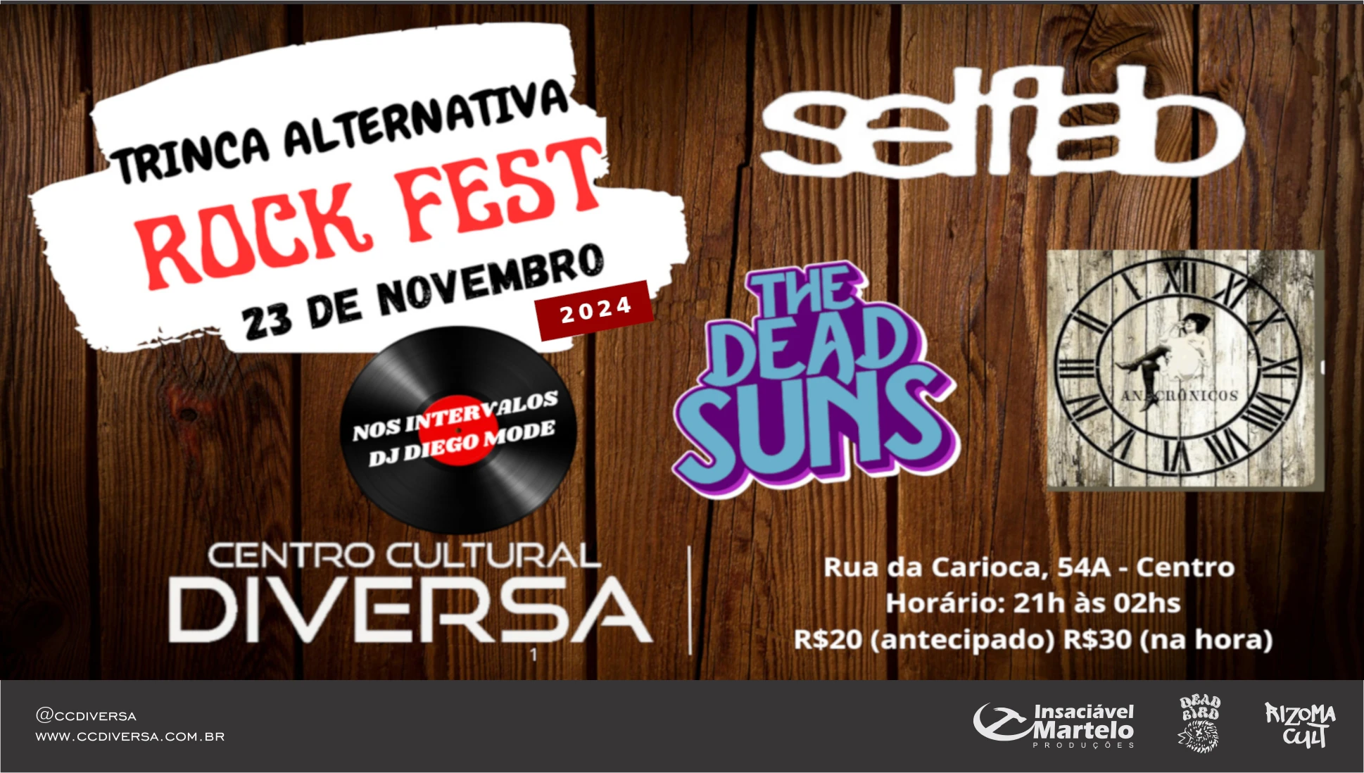 Trinca Alternativa Rock Fest Cover
