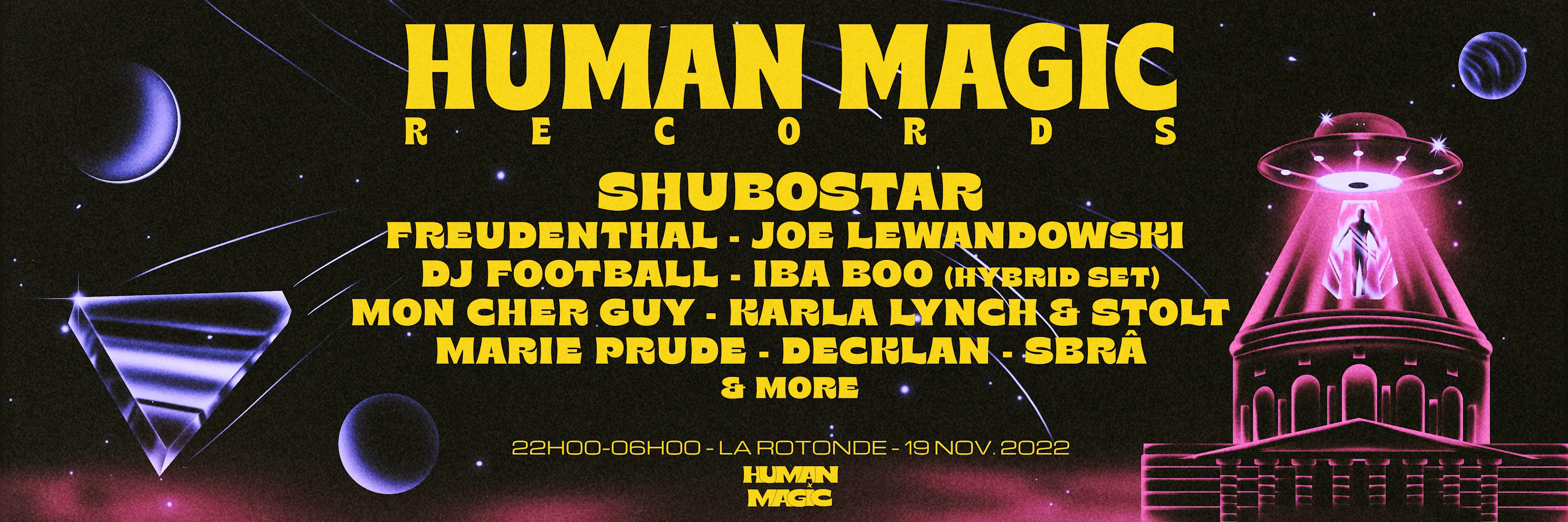 Human Magic Records: Shubostar, Freudenthal & More Cover