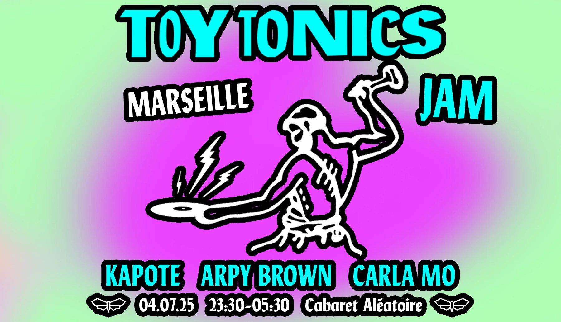 Toy Tonics : Arpy Brown, Kapote, Carla Mo Cover