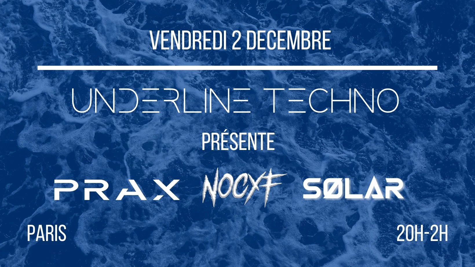 Underline Presents Prax, Nocyf & Sølar ✨ Cover