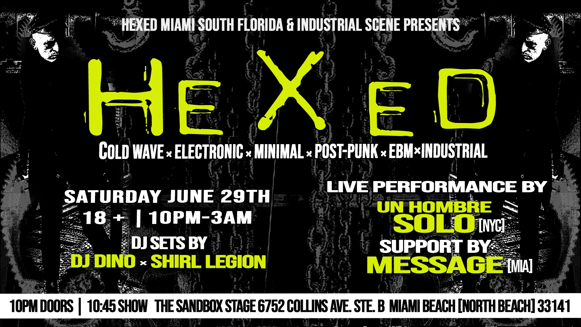 Hexed Ft. Un Hombre Solo [Nyc] Cover