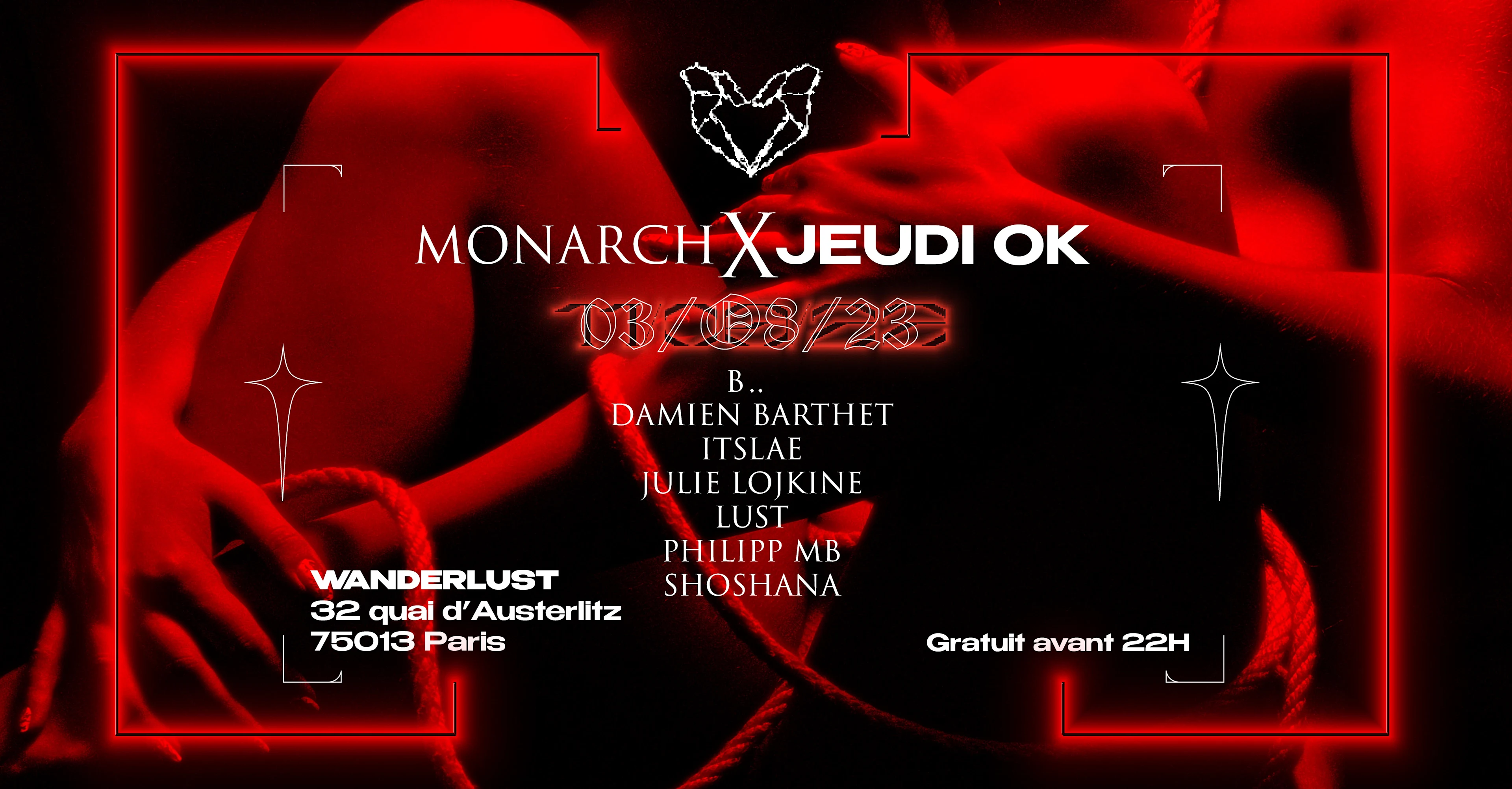 Jeudi Ok X Monarch Cover