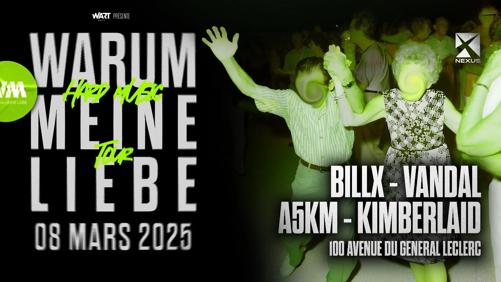Nexus X Warum : Billx | Vandal | A5km | Kimberlaid | Absürd Cover