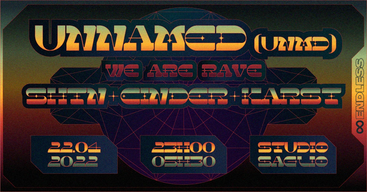 Endless W/ Unnamed-Unmd (We Are Rave) & More Cover