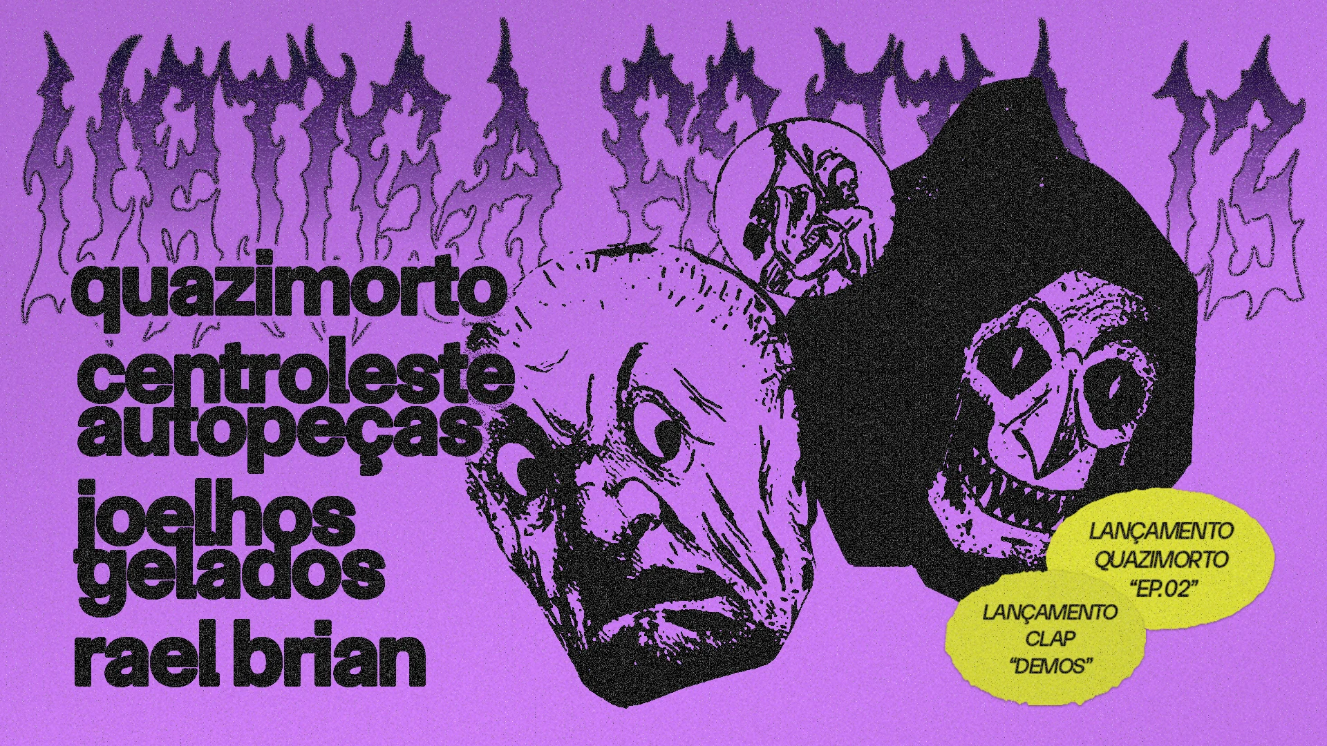 Urtiga Festa 13 = Quazi + Clap + Joelhos + Rael Cover