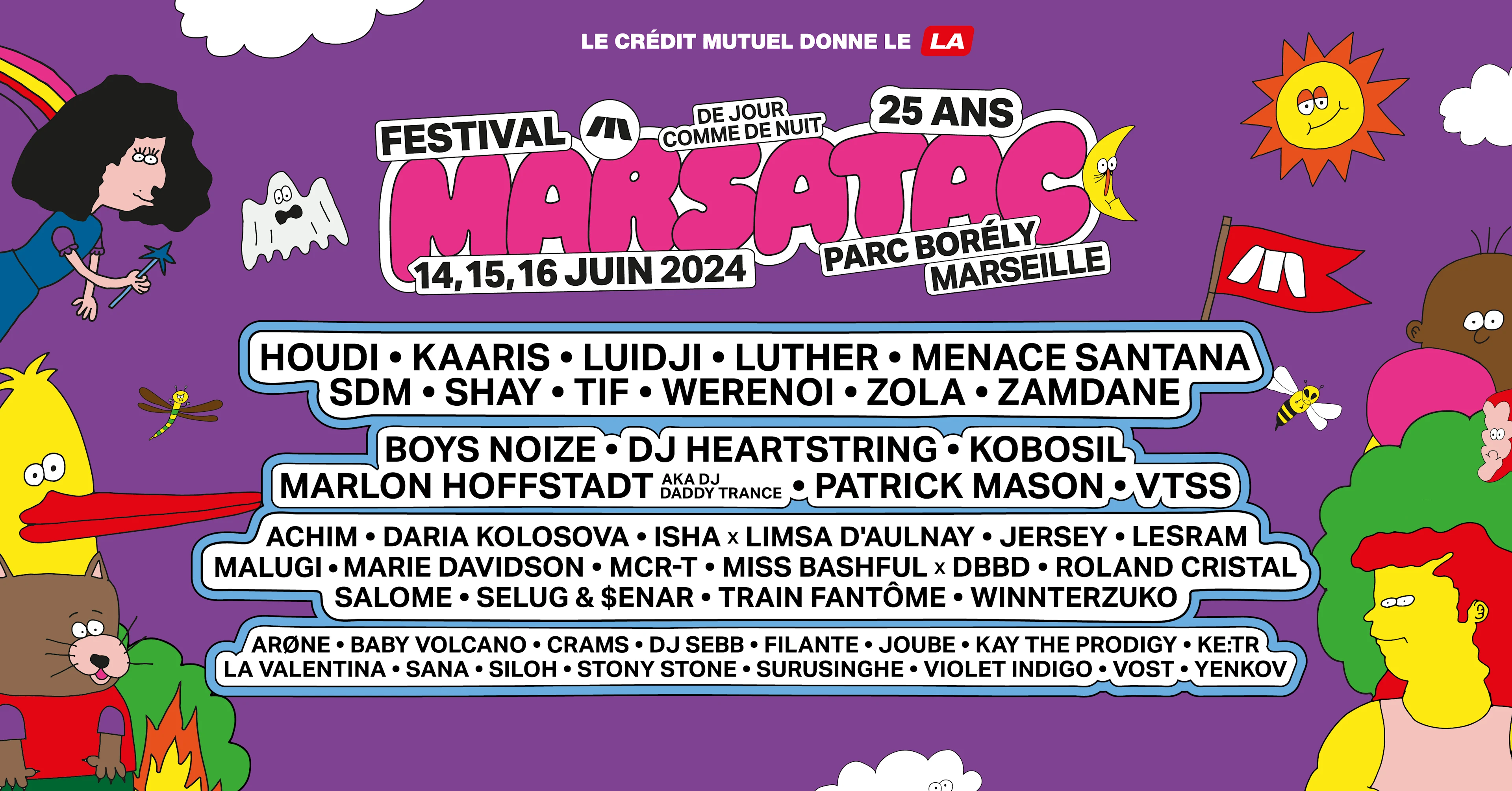 Festival Marsatac - 26ème Édition Cover