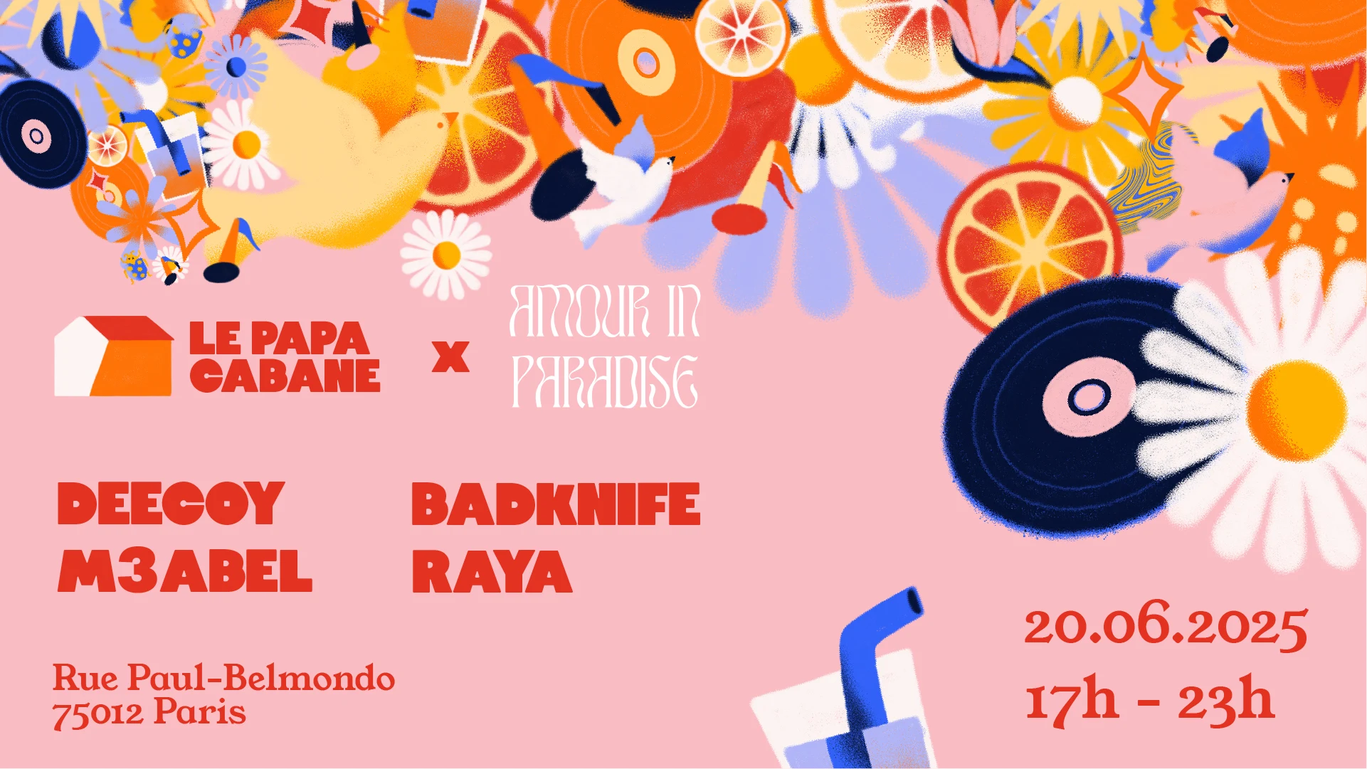 (Open Air) Le Papa Cabane X Amour In Paradise Cover