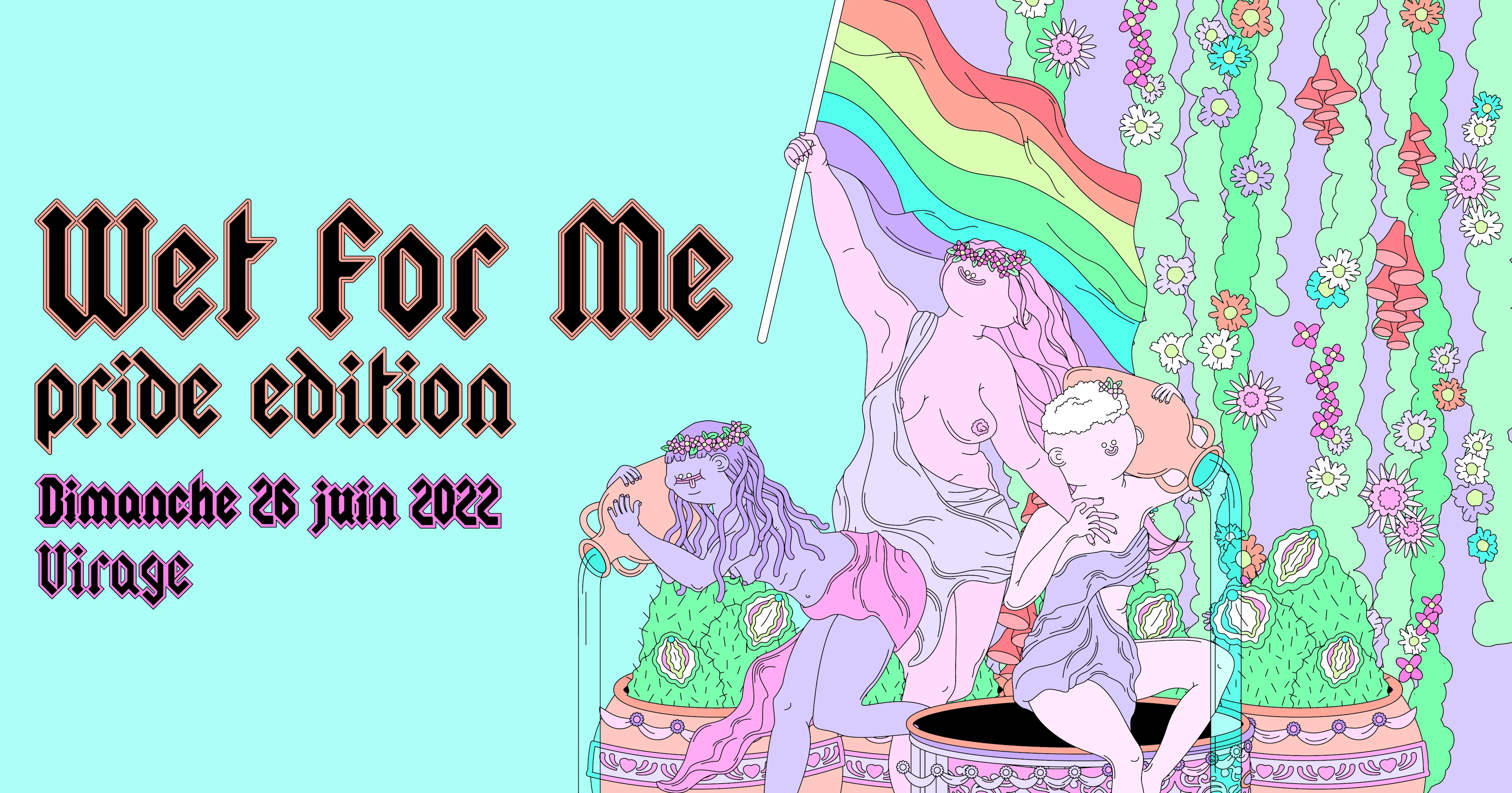 Wet For Me - Pride Edition - 26 Juin Cover