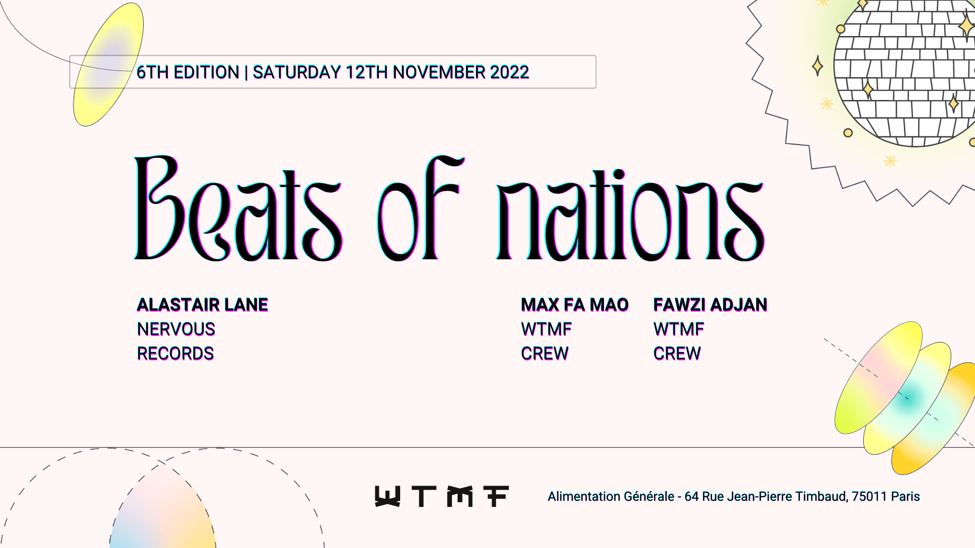 Wtmf • Beats Of Nations N°6 Cover