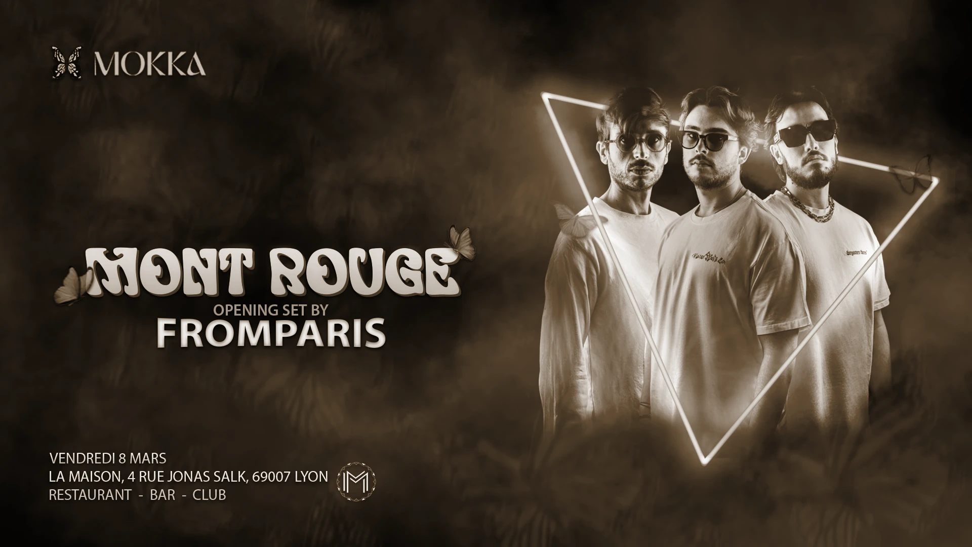 Mokka Invites Mont Rouge - 08.03.2024 Cover