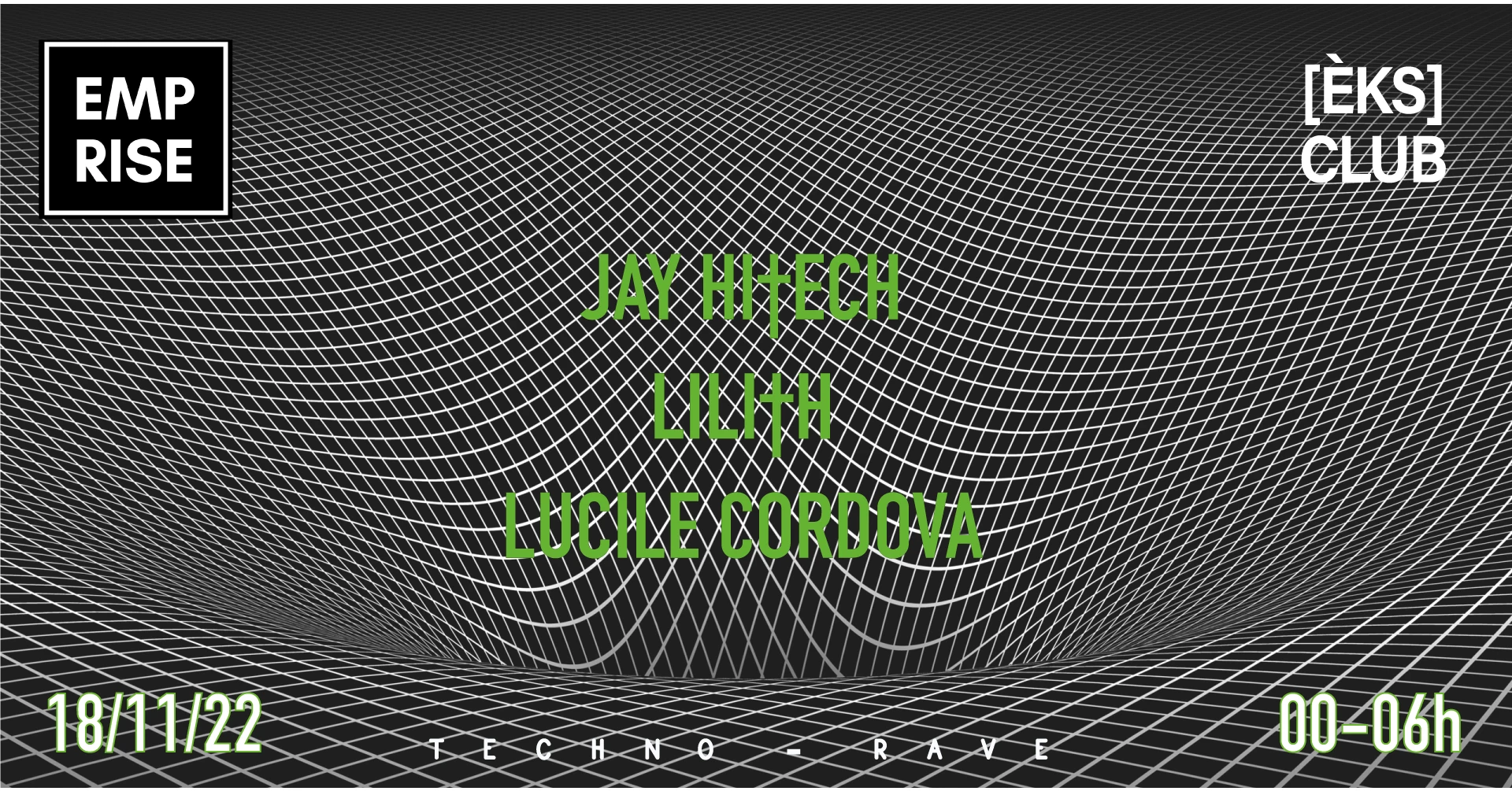Emprise Techno X Eks Club Cover