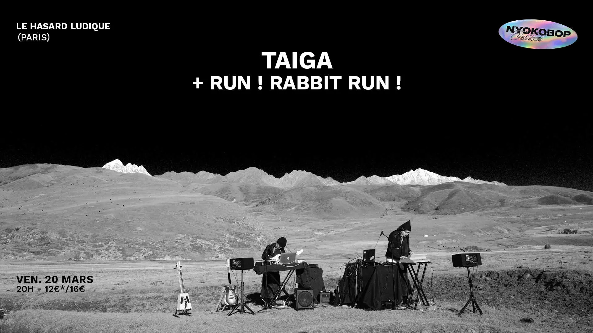 Taiga + Run! Rabbit Run! Cover