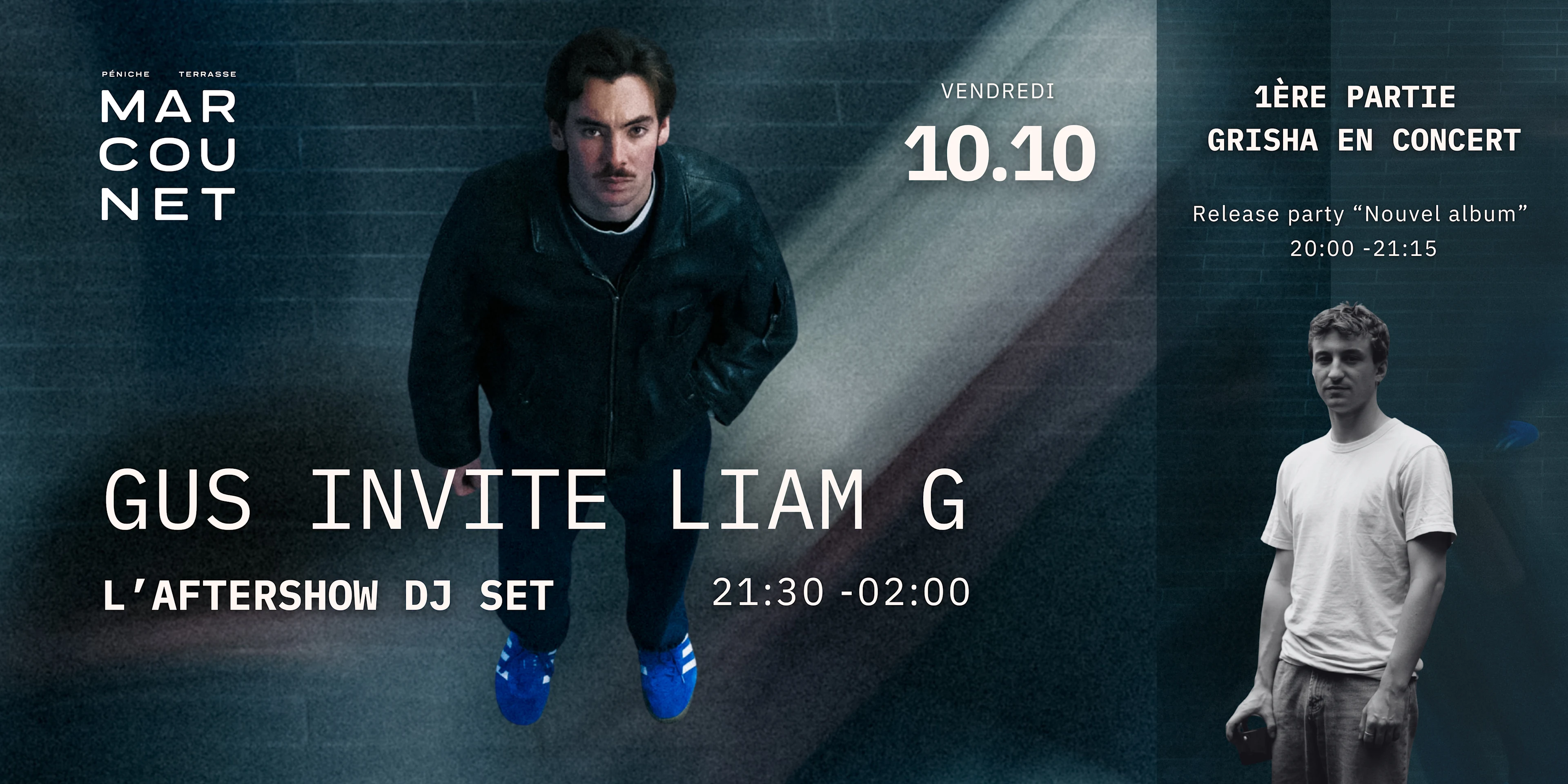 L'aftershow De Grisha Avec Gus, Liam G & Guests Cover