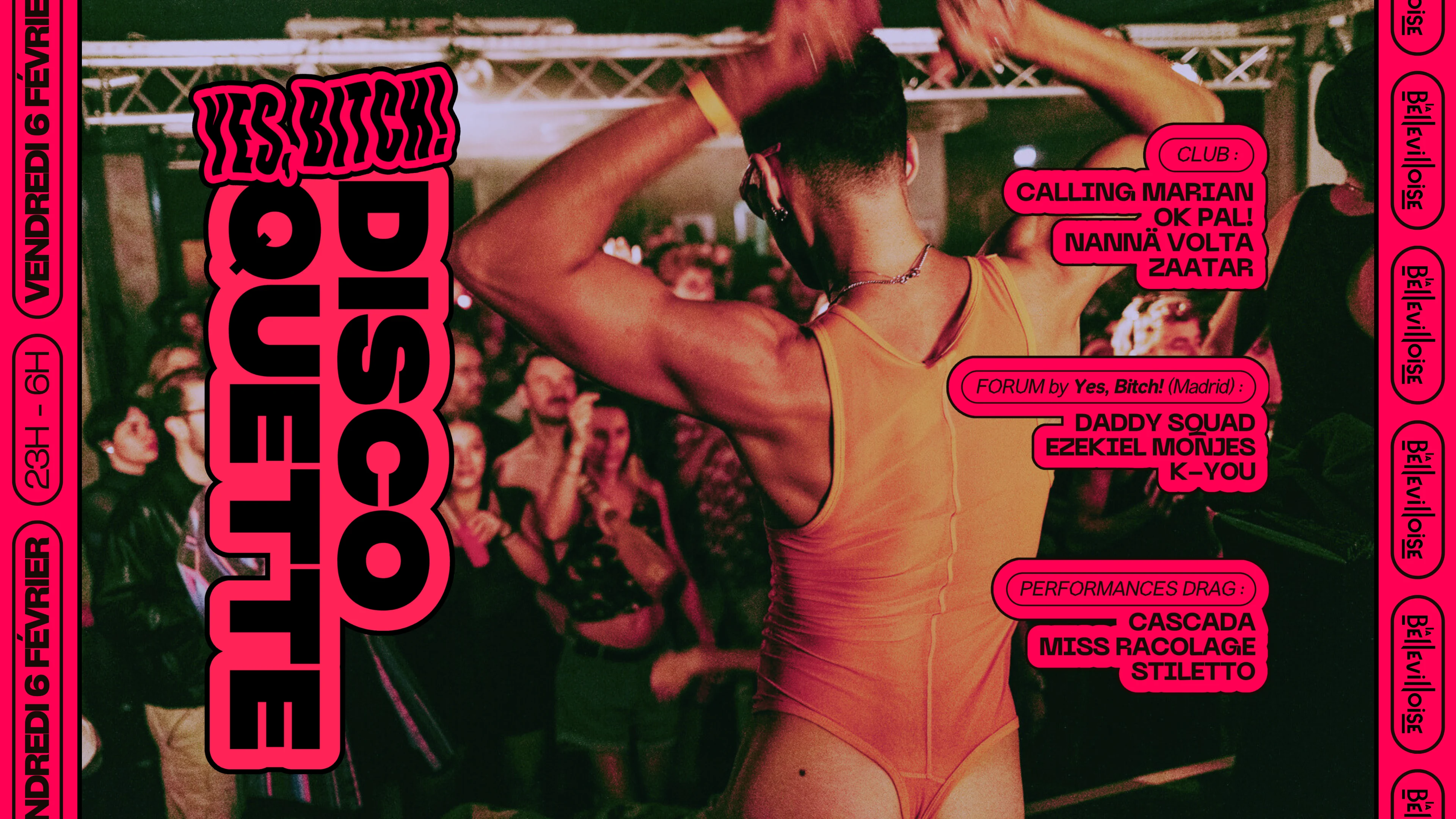 Discoquette X Yes, Bitch! : Calling Marian, Zaatar & More Cover