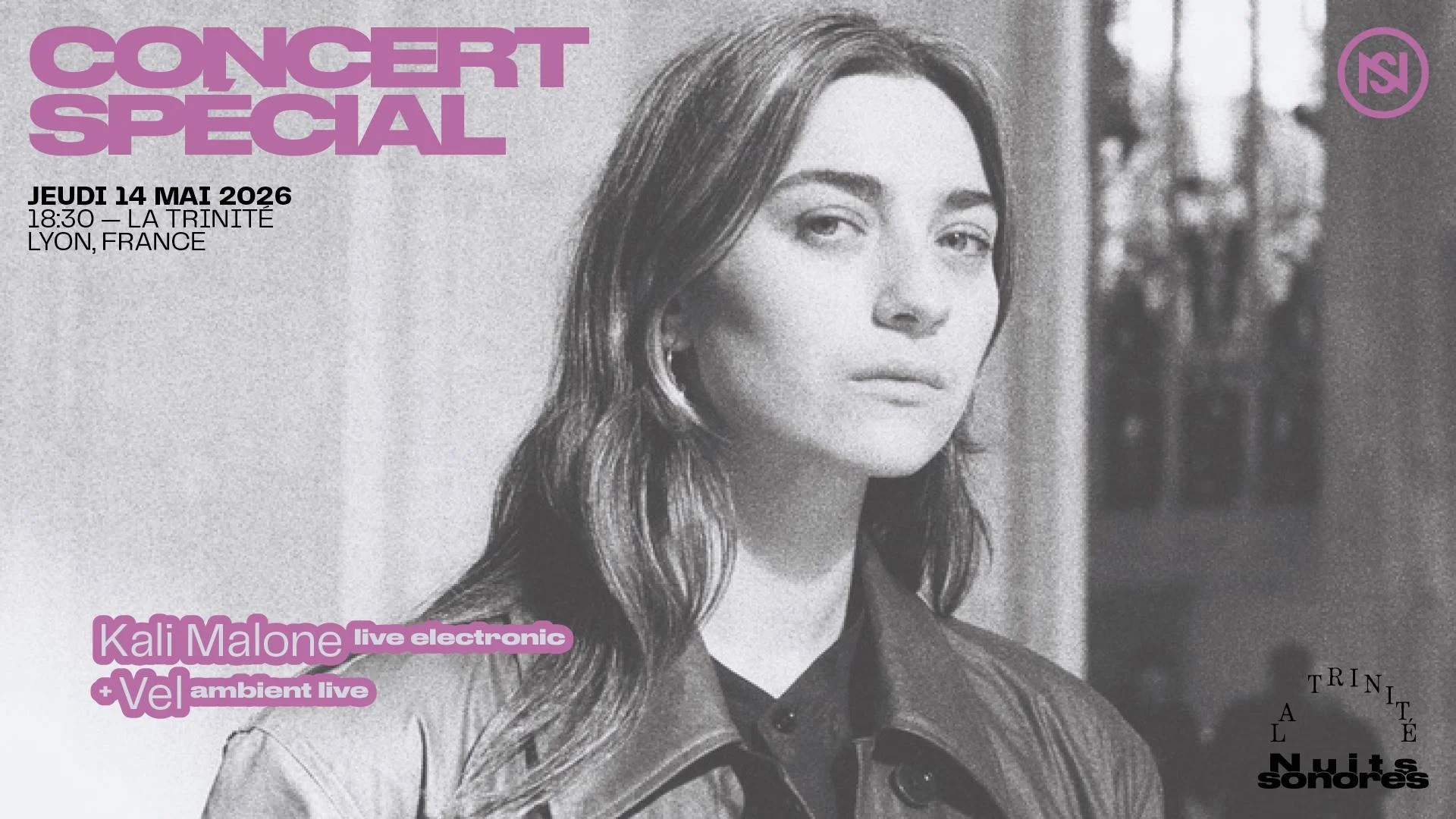 Concert Spécial - Kali Malone (Live Electronic) - La Trinité Cover