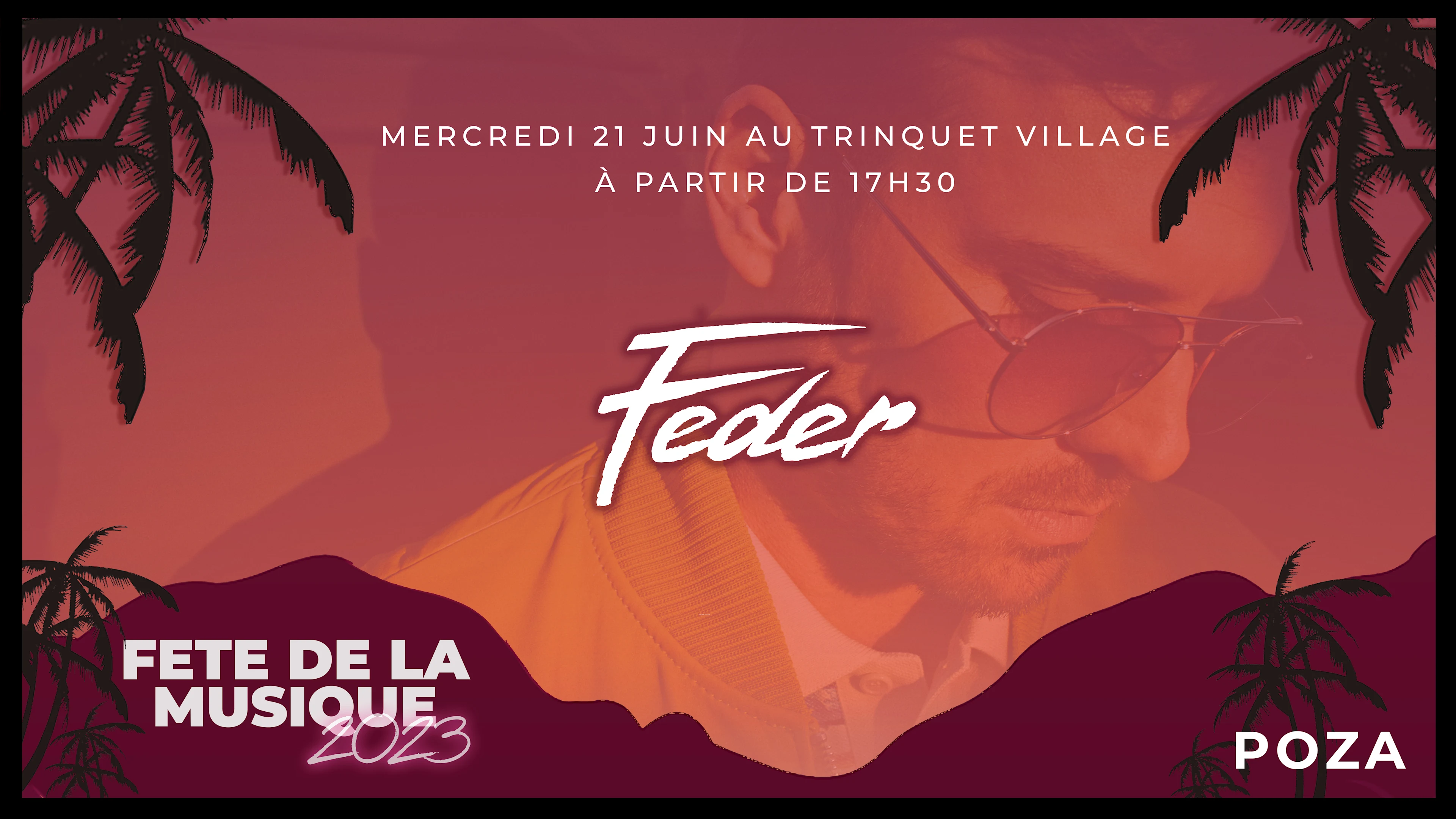 Fête De La Musique - Feder At Trinquet Village By Poza Cover