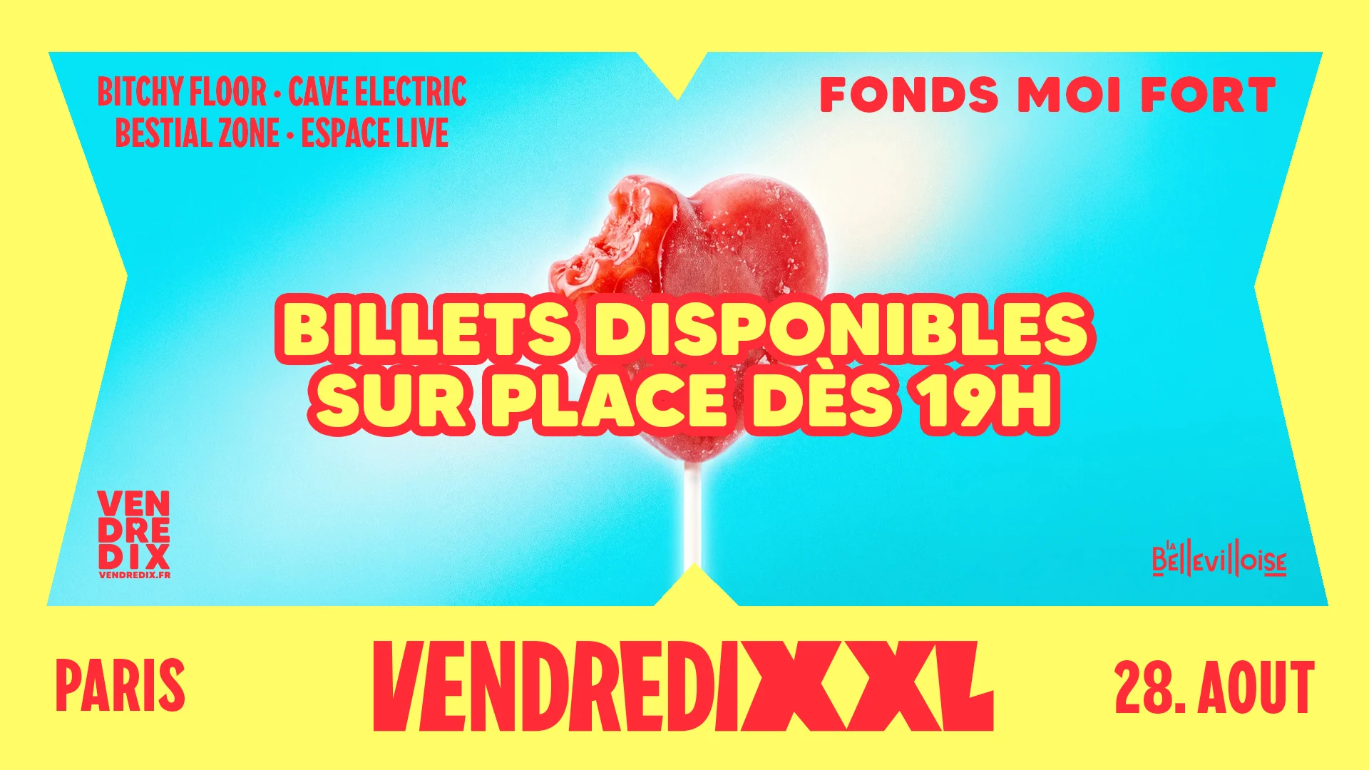 28.Aout | Paris | Vendredixxl Cover