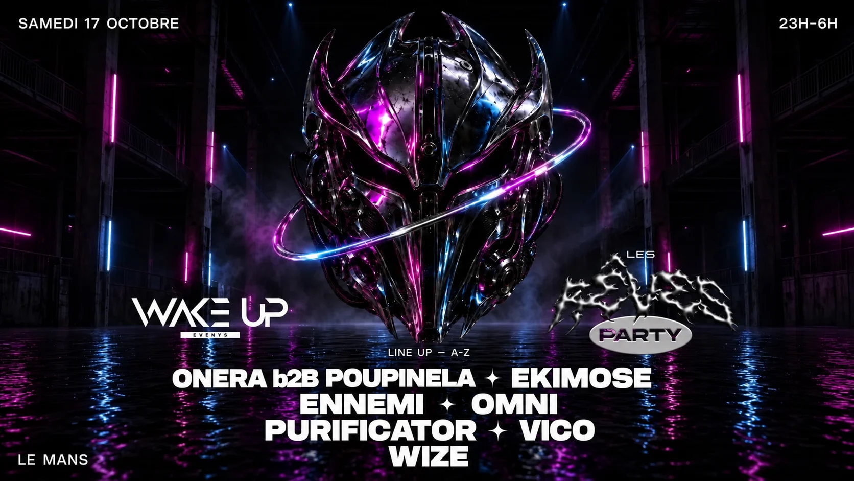 Wake Up X Les Rêves Party Cover