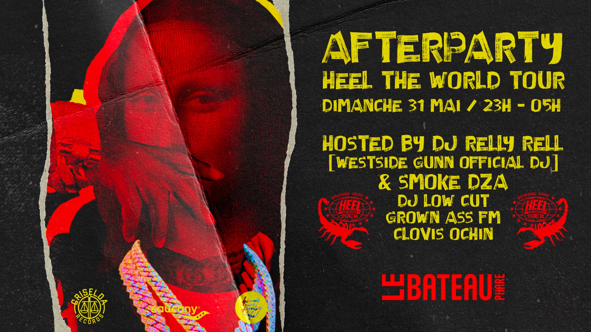 Afterparty Heel The World Tour Cover