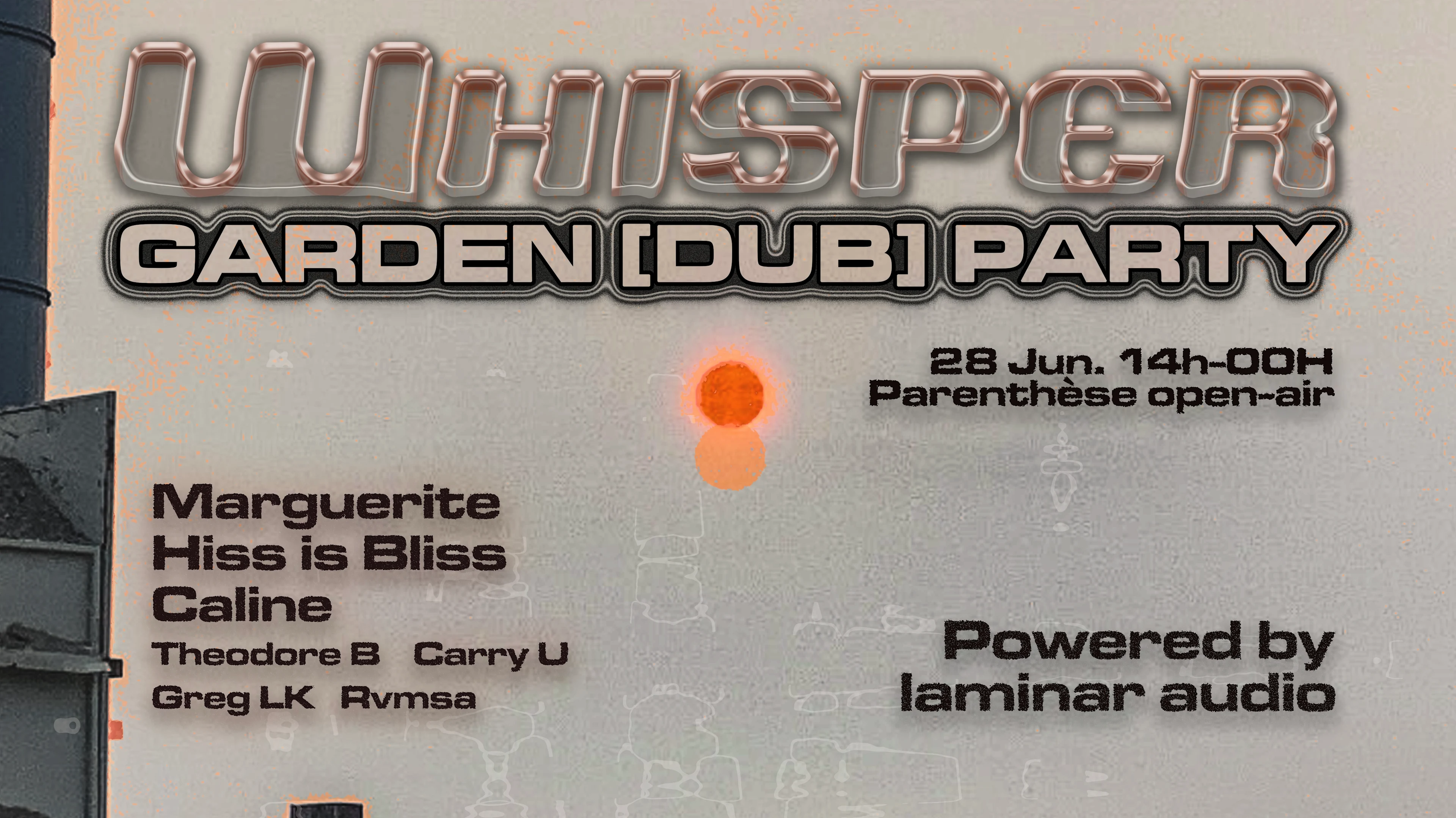 Whisper : Garden Dub Party Cover