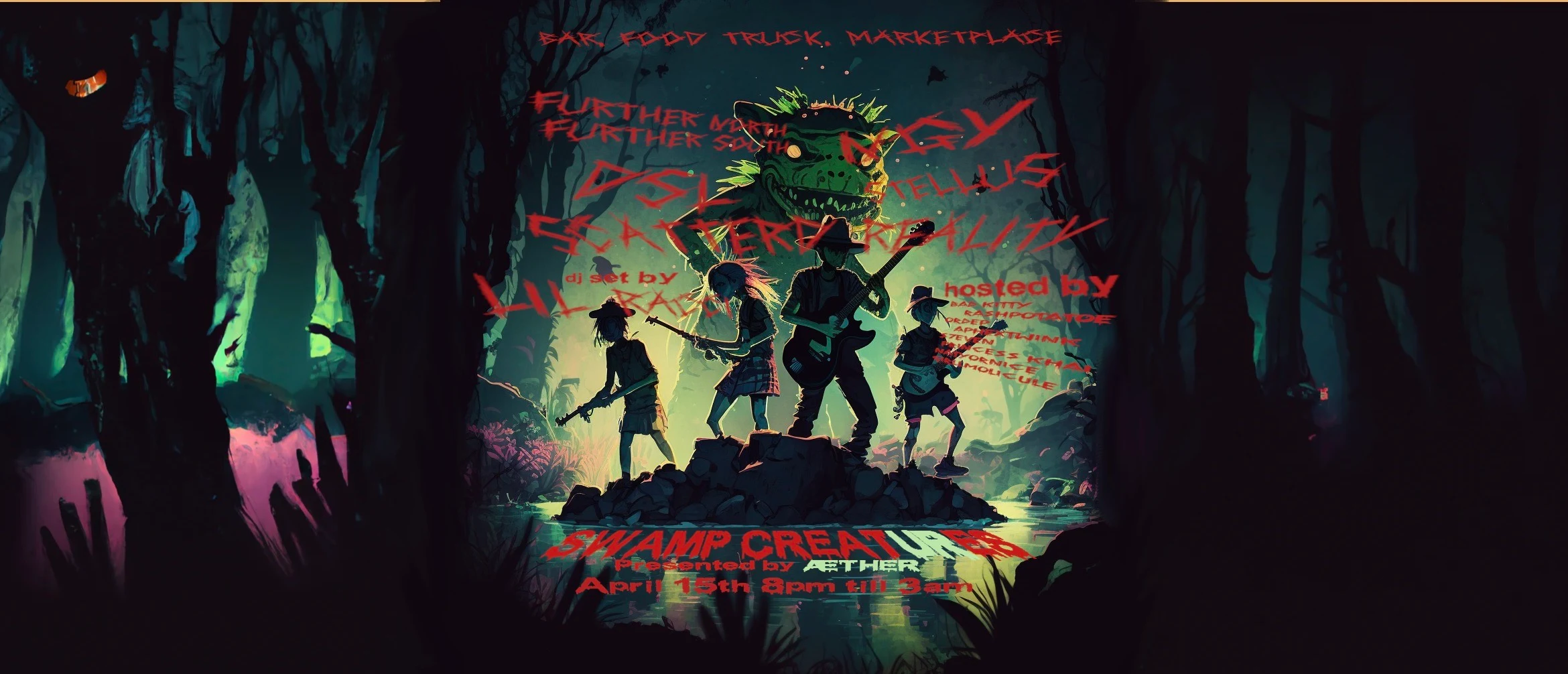 Swamp Creatures Cover