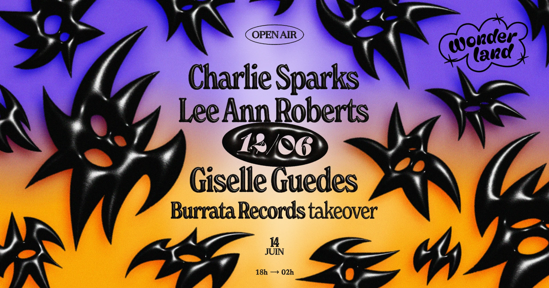 Wonderland Invite : Charlie Sparks  - Lee Ann Roberts Cover