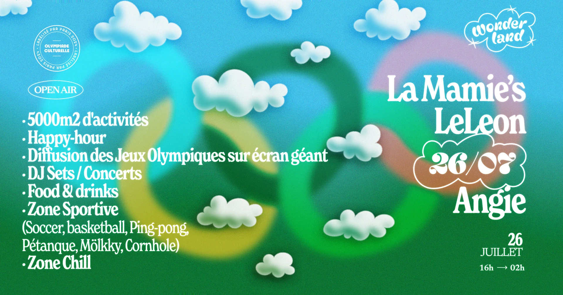 Wonderland Lance Son Olympiade Culturelle W/ La Mamie's Cover