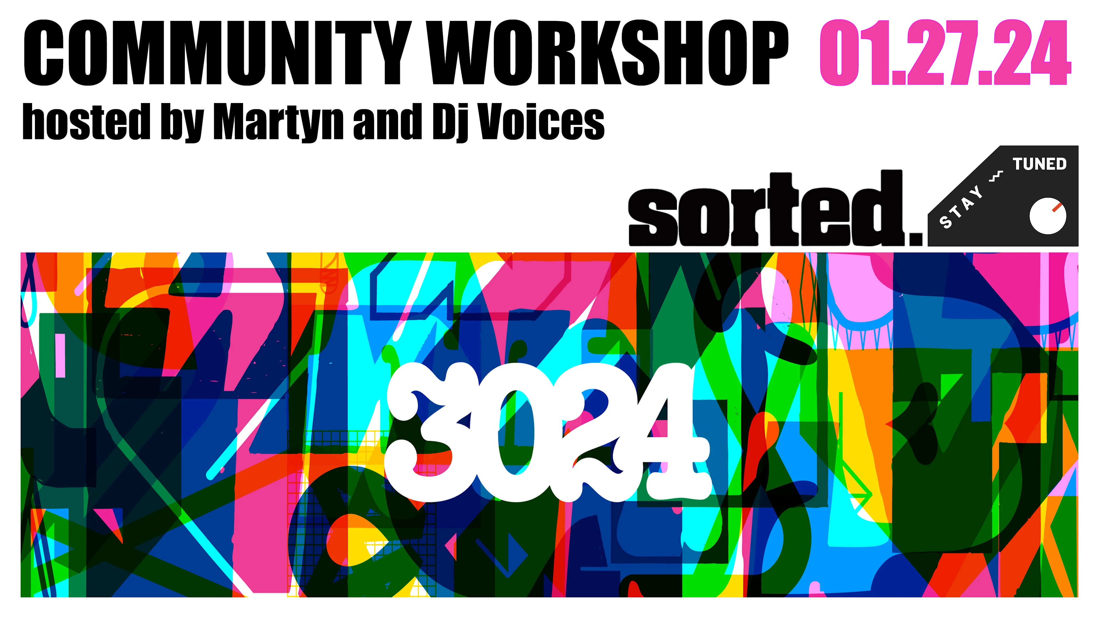 Scene & Community Workshop With Martyn & Dj Voices Cover