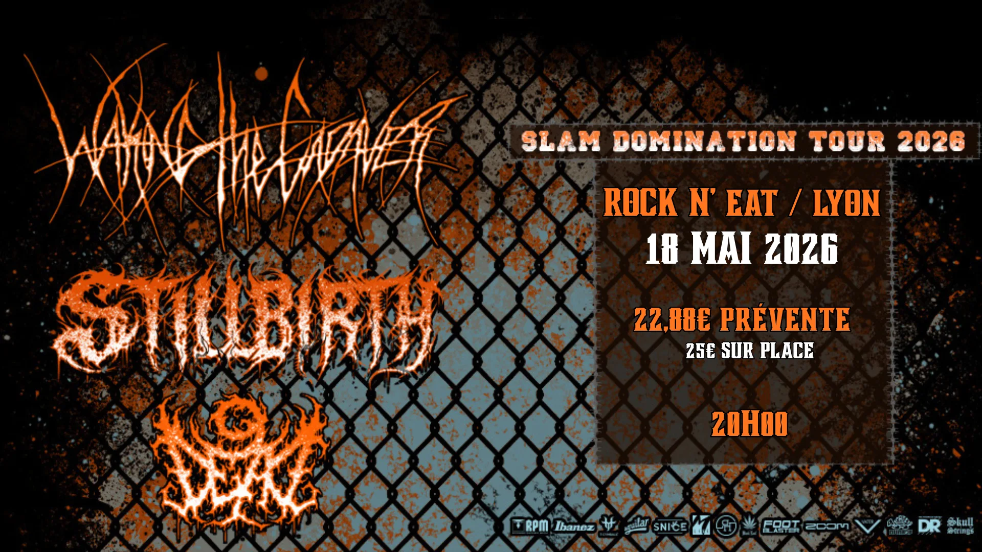 Waking The Cadaver + Stillbirth + 9dead Cover