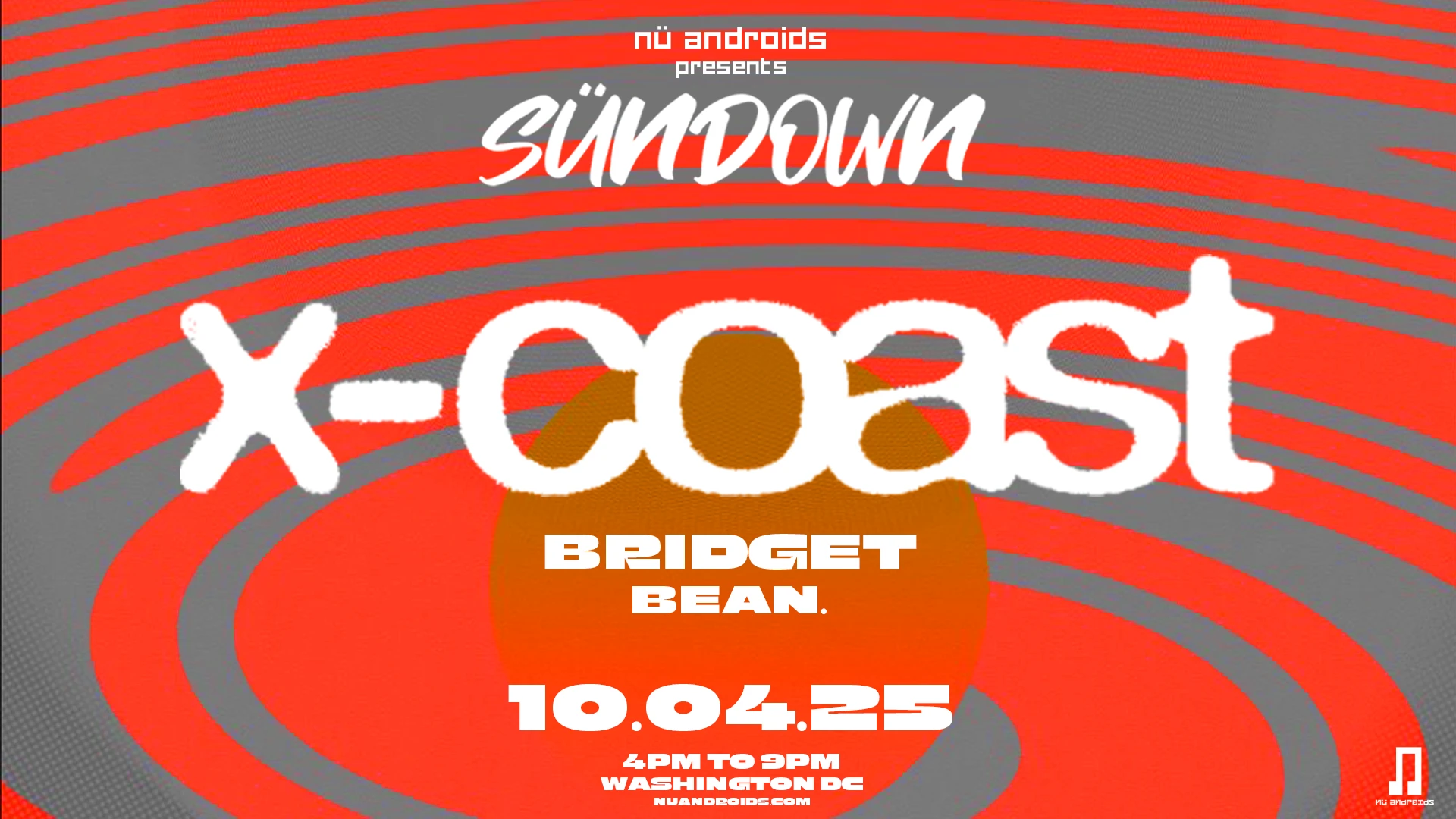 Nü Androids Presents Sündown: X-Coast Cover