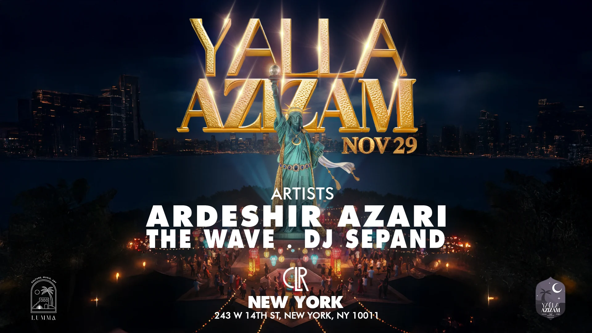 House Of Lumma X Yalla Azizam: New York 11/29 Cover