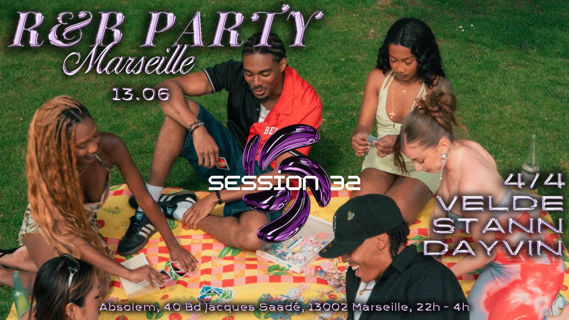 Session 32 Rnb Party Marseille VI Cover