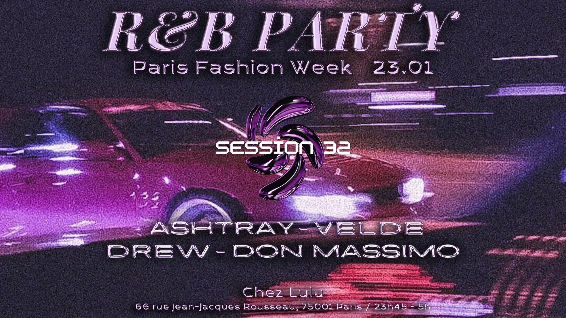 Session 32 Paris Fashion Week Chez Lulu Cover