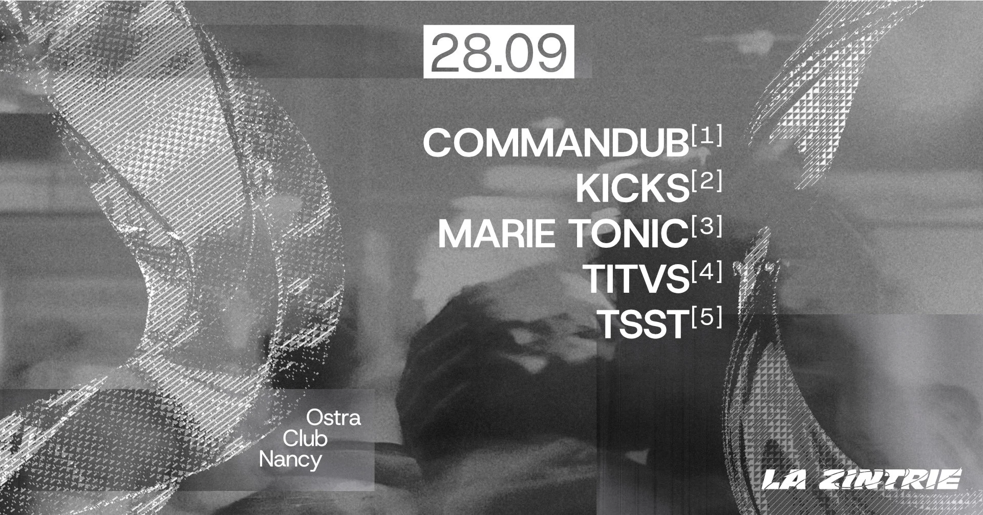 La Zintrie Presents Zntr Crew All Stars @Ostra Club Nancy Cover