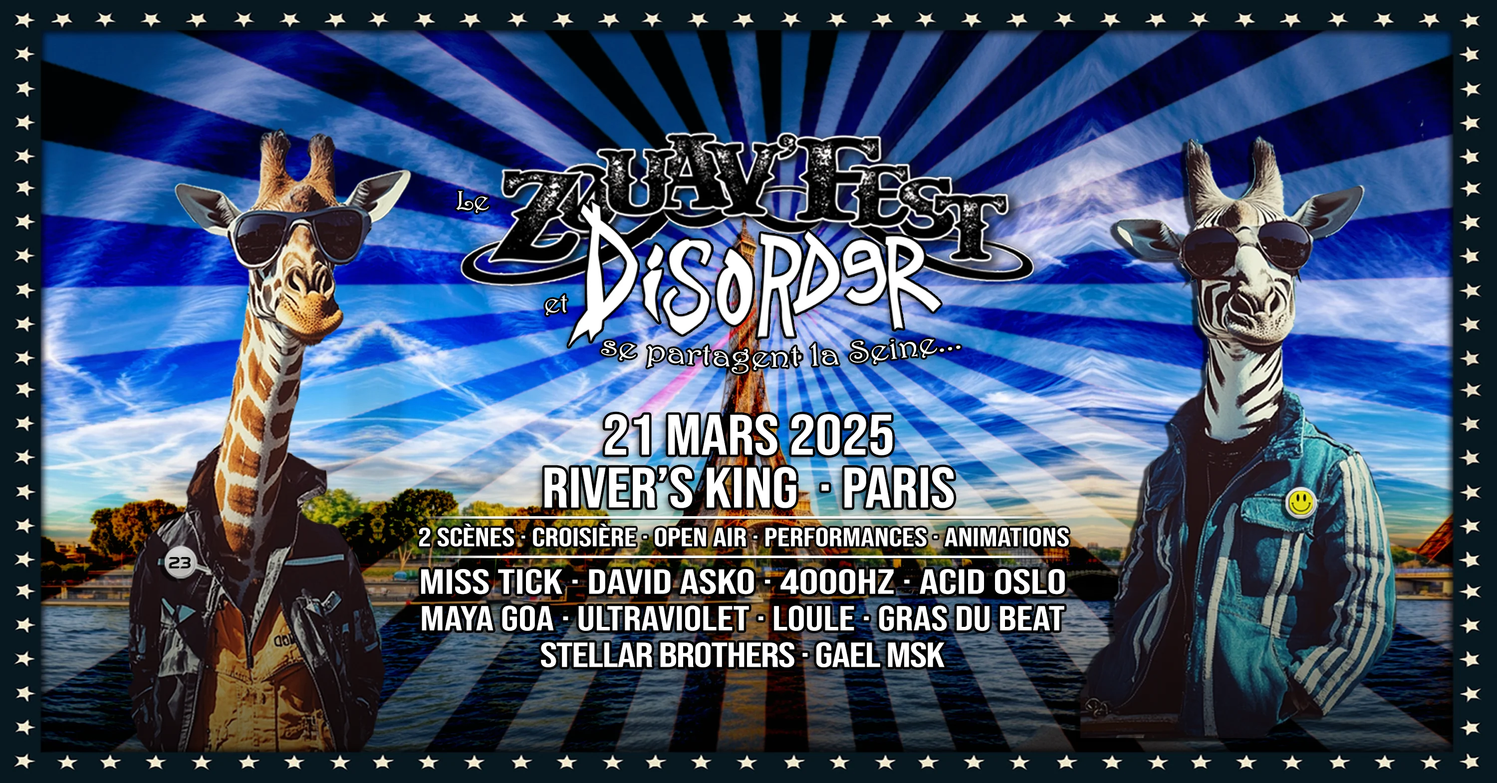 Zouav'fest & Disorder Se Partagent La Seine Cover