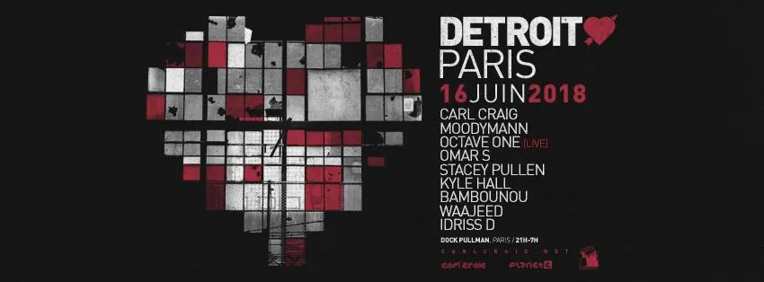 Detroit Love W/ Carl Craig, Moodymann, Octave One & More Cover