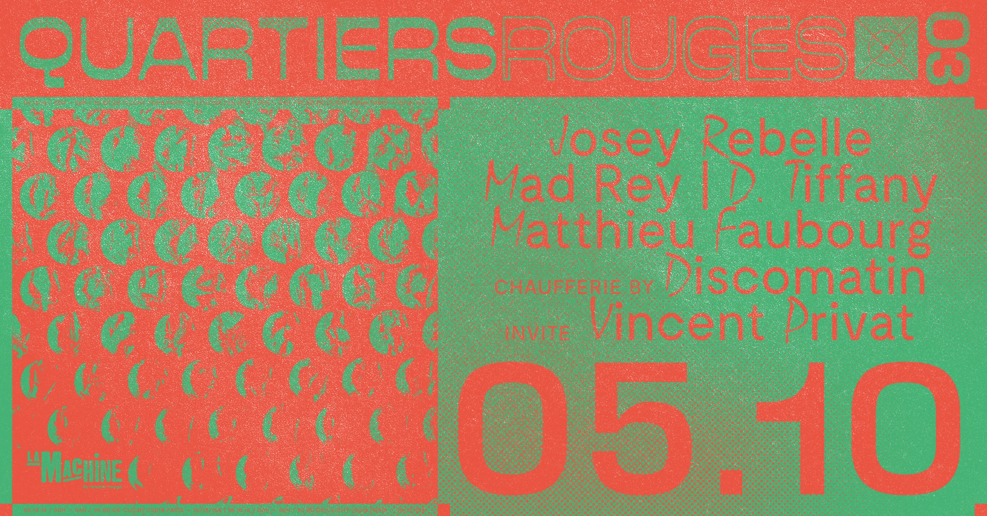 Quartiers Rouges .03 : Josey Rebelle, Mad Rey, Discomatin Cover