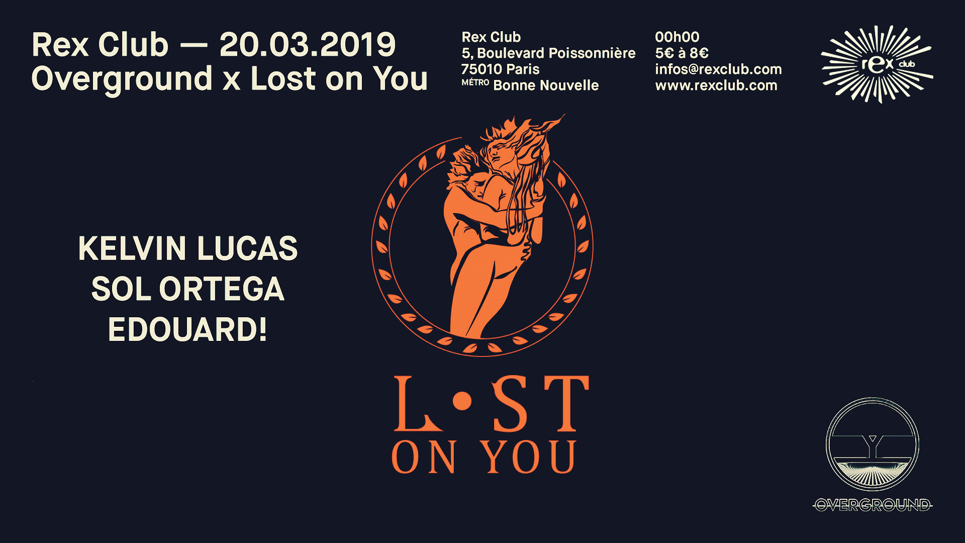 Overground X Lost On You: Kelvin Lucas, Sol Ortega, Edouard Cover