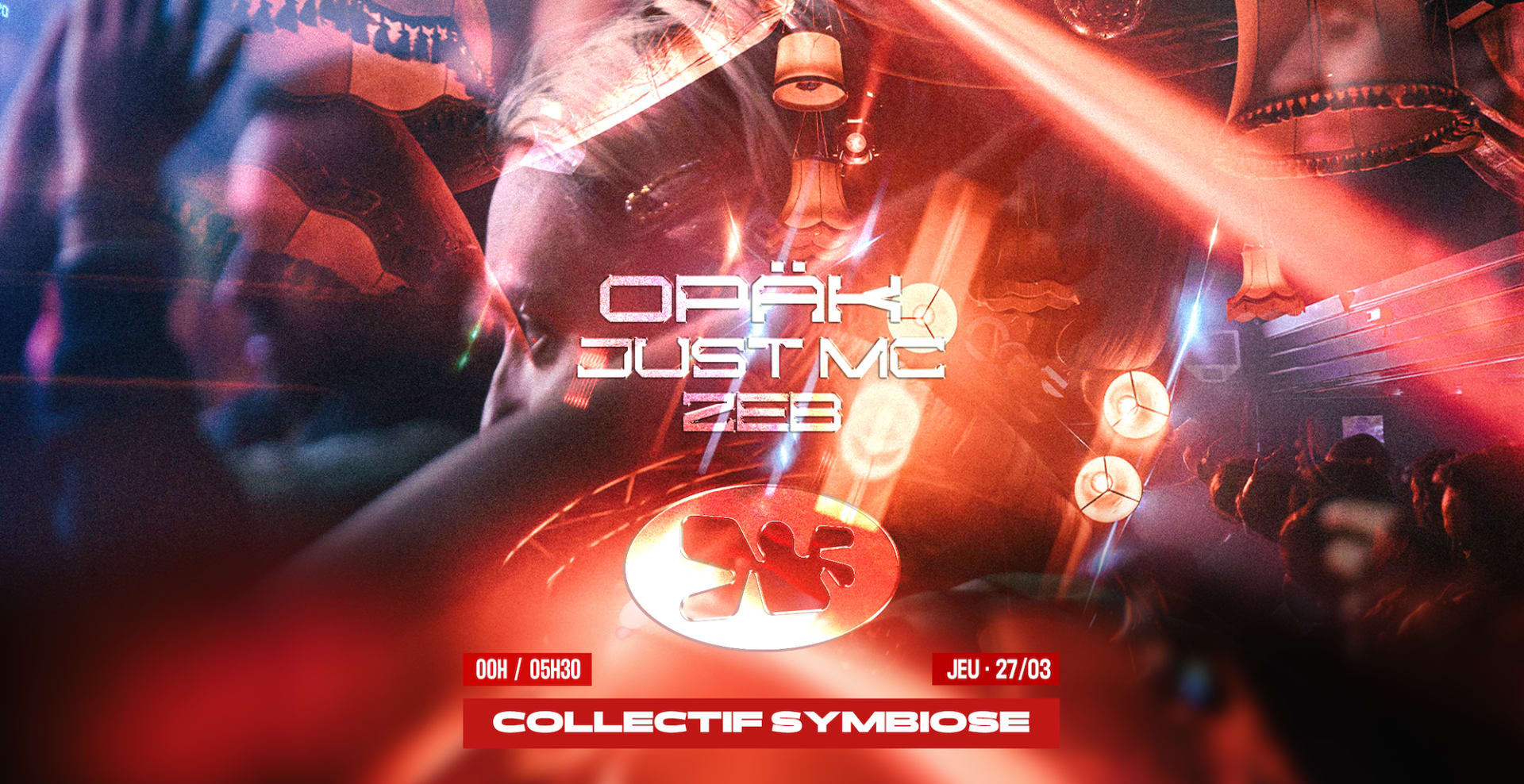 Collectif Symbiose. W/ Opäk - Just MC - Zeb Cover