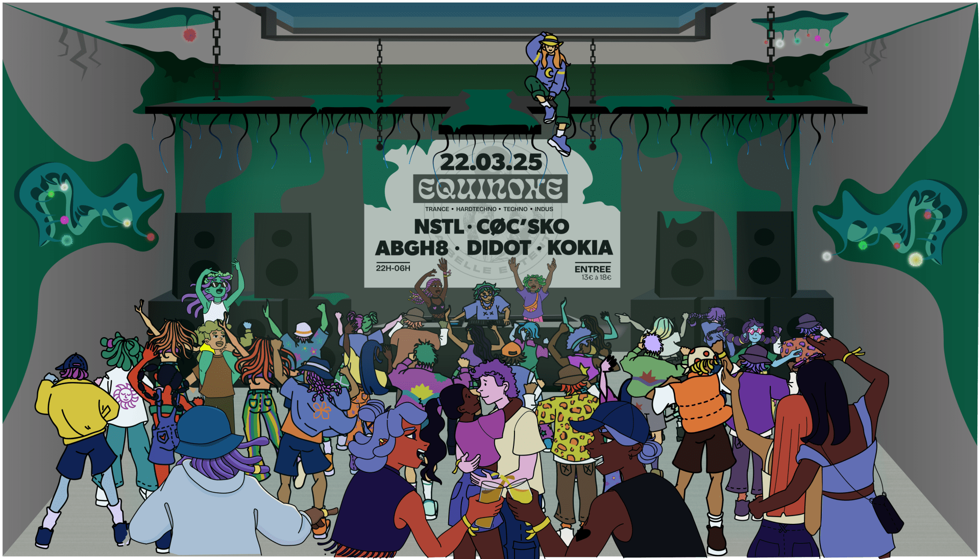 Equinoxe Warehouse Cover