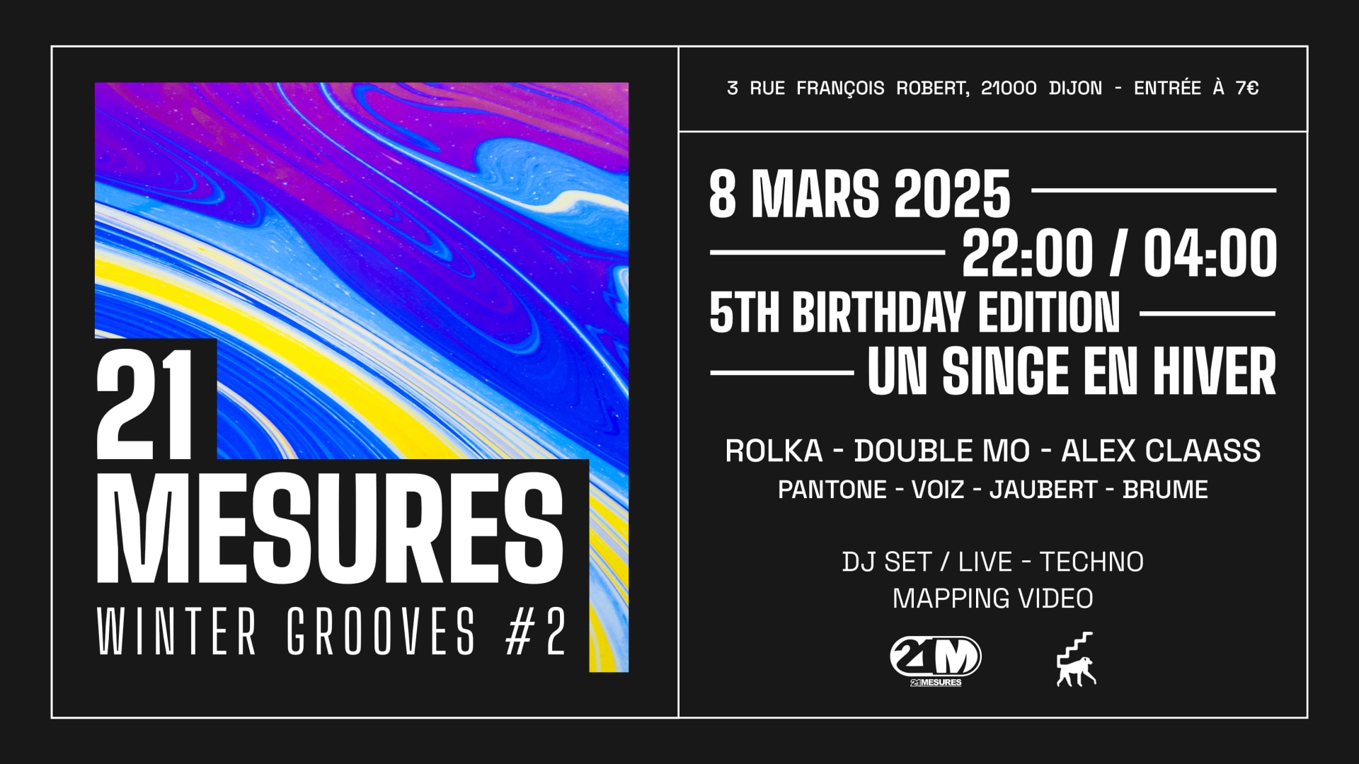 Winter Groove #2 - Un Singe En Hiver - 5th Birthday Edition Cover