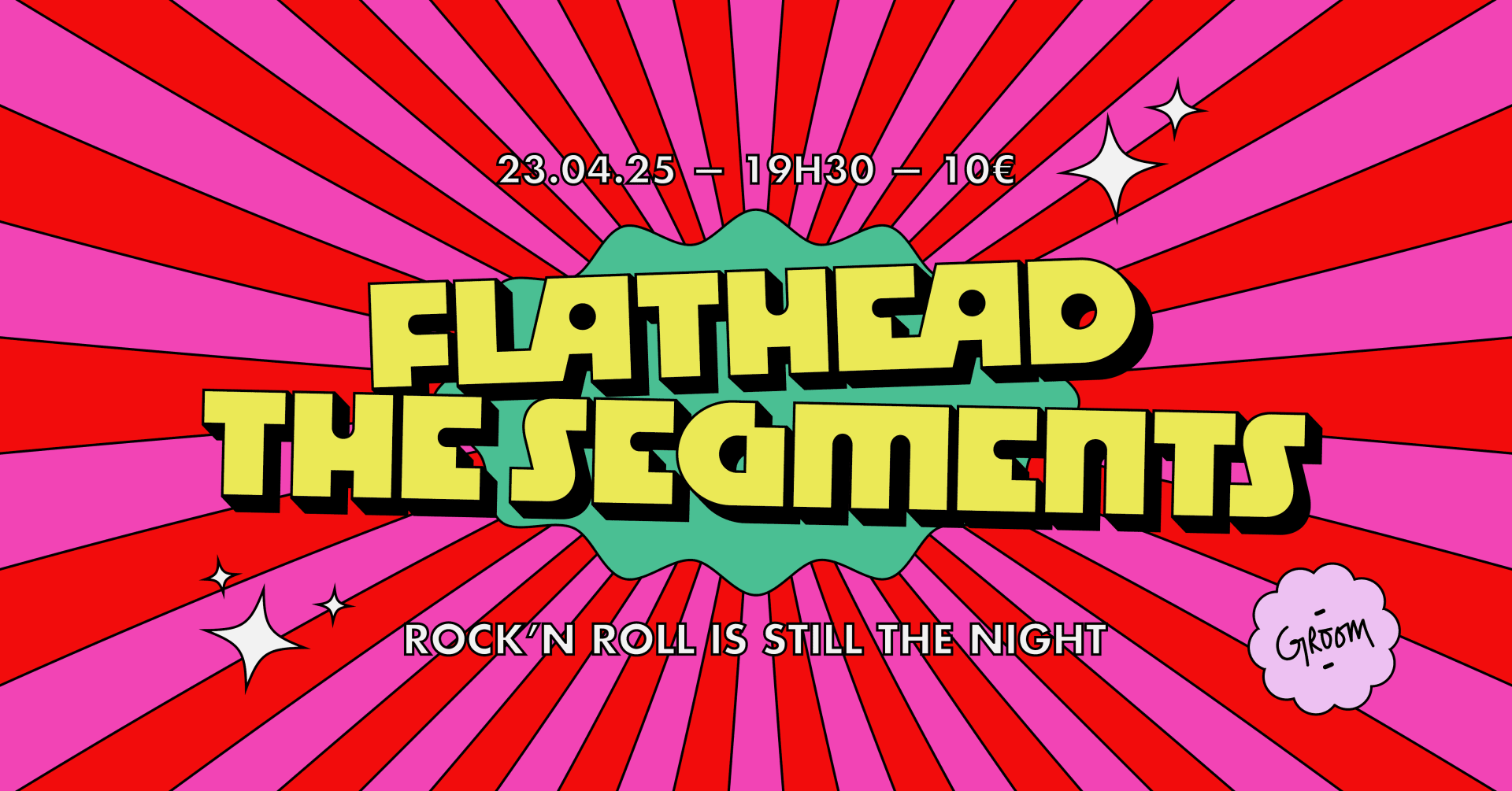 Concert : The Segments + Flathead (Power Pop) Cover