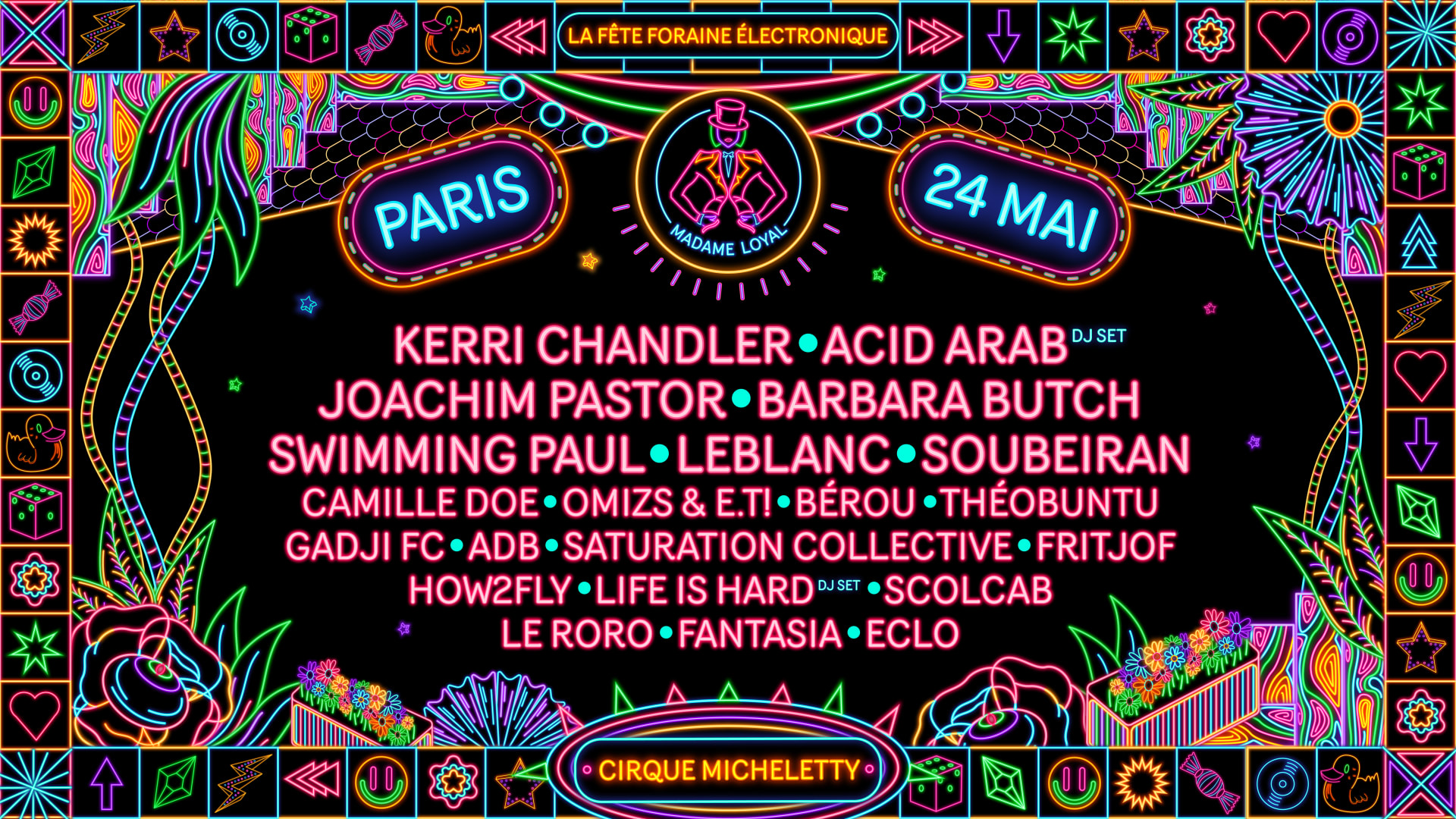 Madame Loyal : Kerri Chandler, Acid Arab, Joachim Pastor... Cover