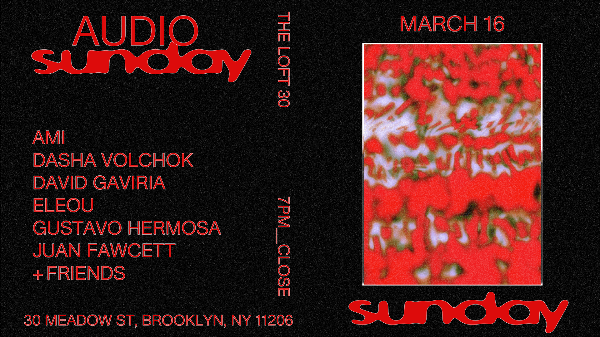 Audio Sunday—Loft 30 Cover